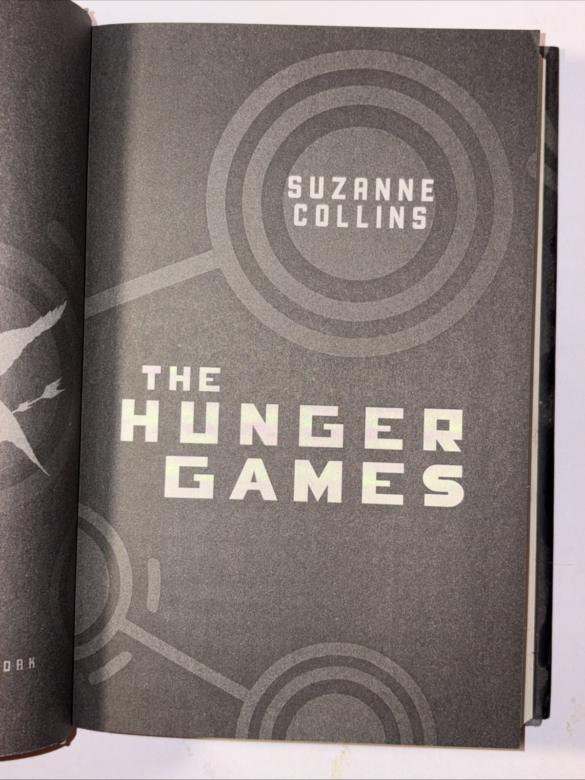 The Hunger Games Suzanne Collins 1st Edition Hardcover 2008 DJ 12th Printing