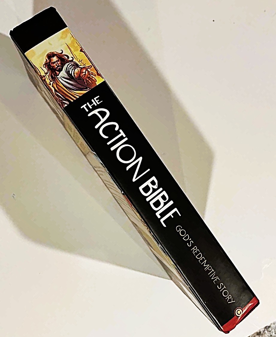The Action Bible God’s Redemptive Story Sergio Cariello NEW Hardcover Print #16
