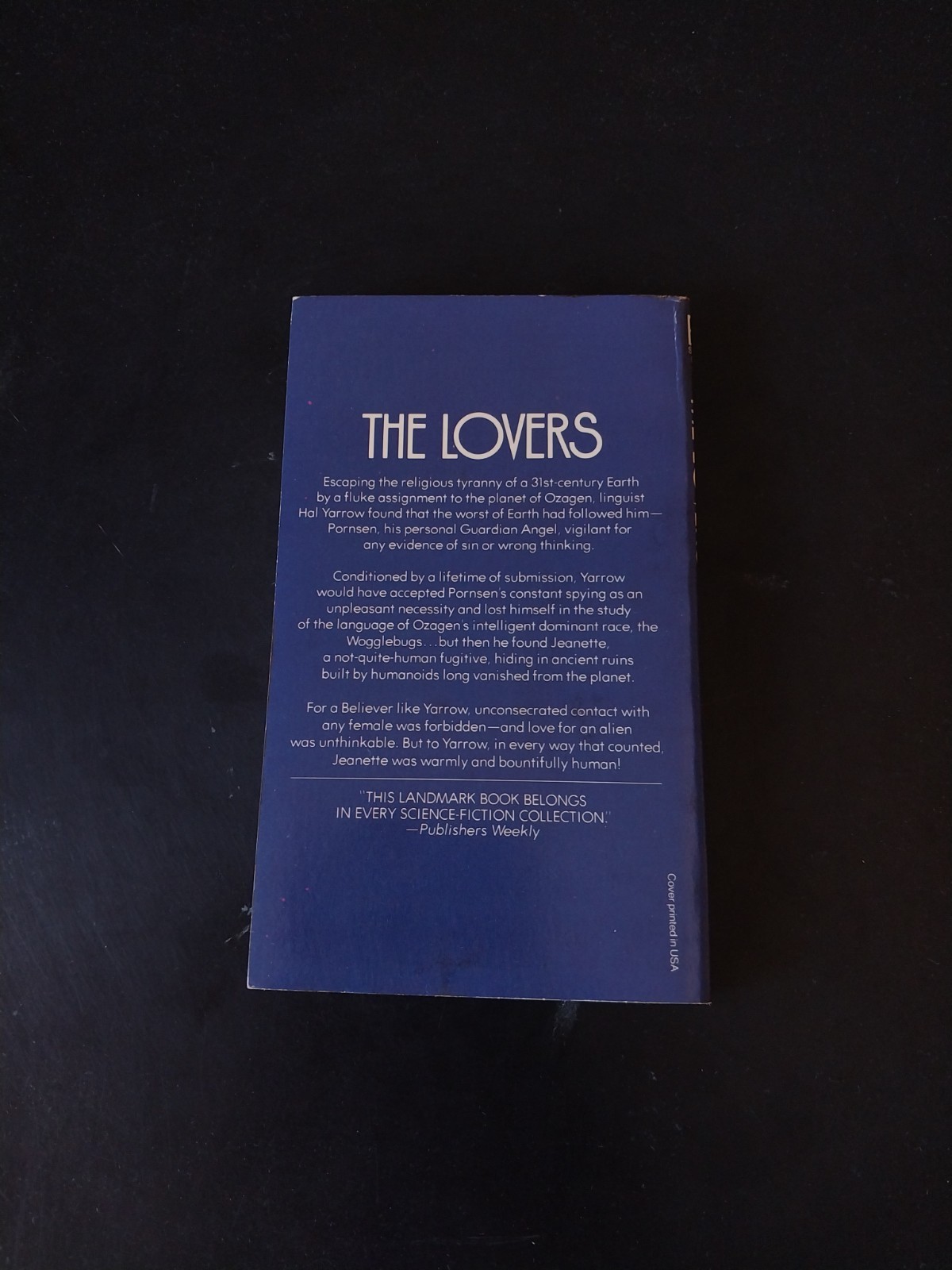Philip Jose Farmer – The Lovers – Ballantine Books 1980
