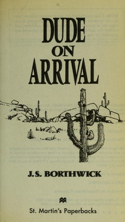 Dude on Arrival : A Christmas Mystery Hardcover J. S. Borthwick