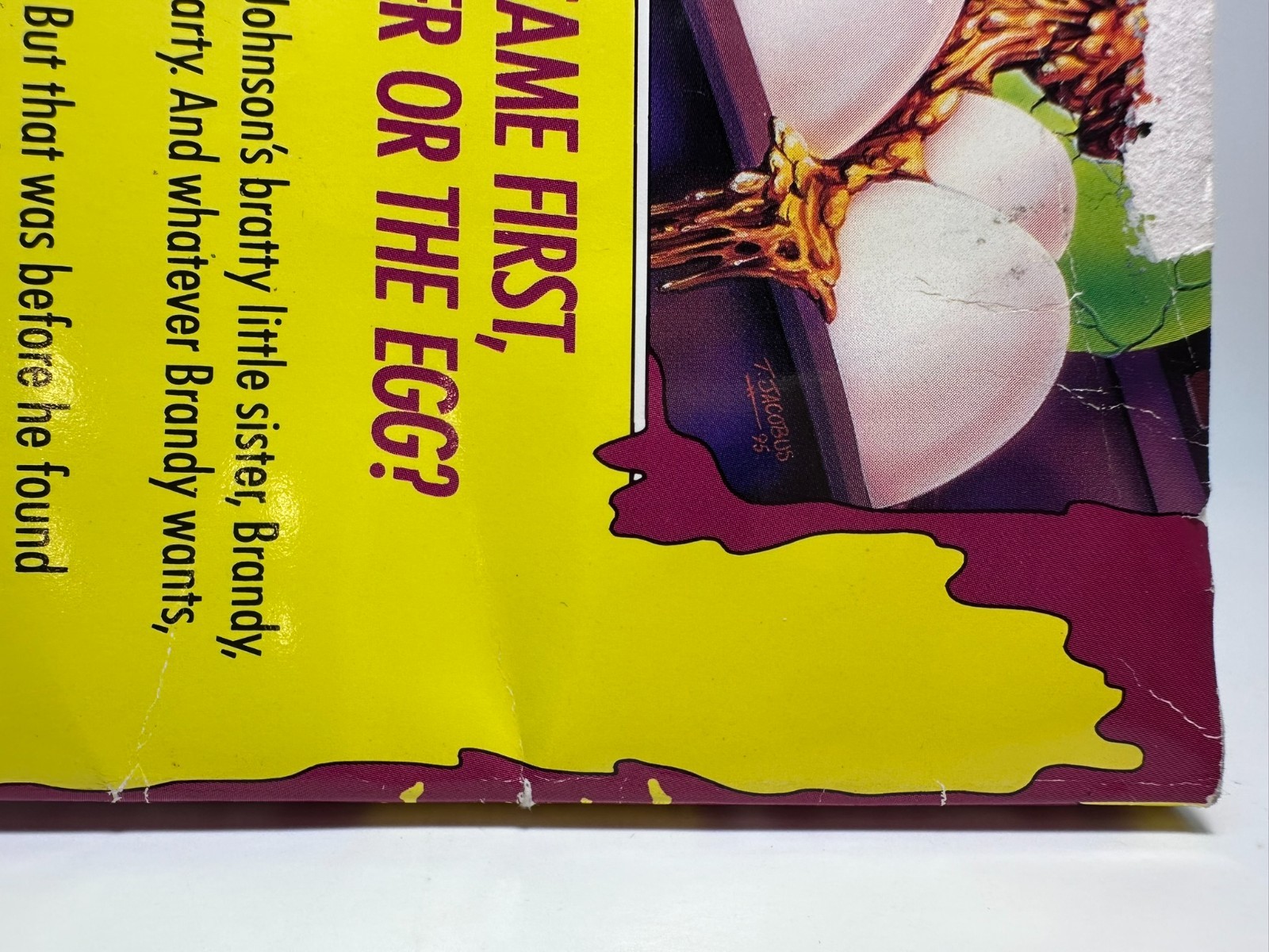 1st Print #42 Egg Monsters From Mars Goosebumps Original R.L. Stine BARGAIN BIN