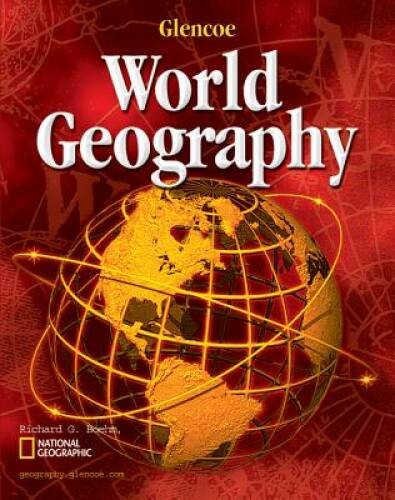 Glencoe World Geography, Student Edition – Hardcover – ACCEPTABLE