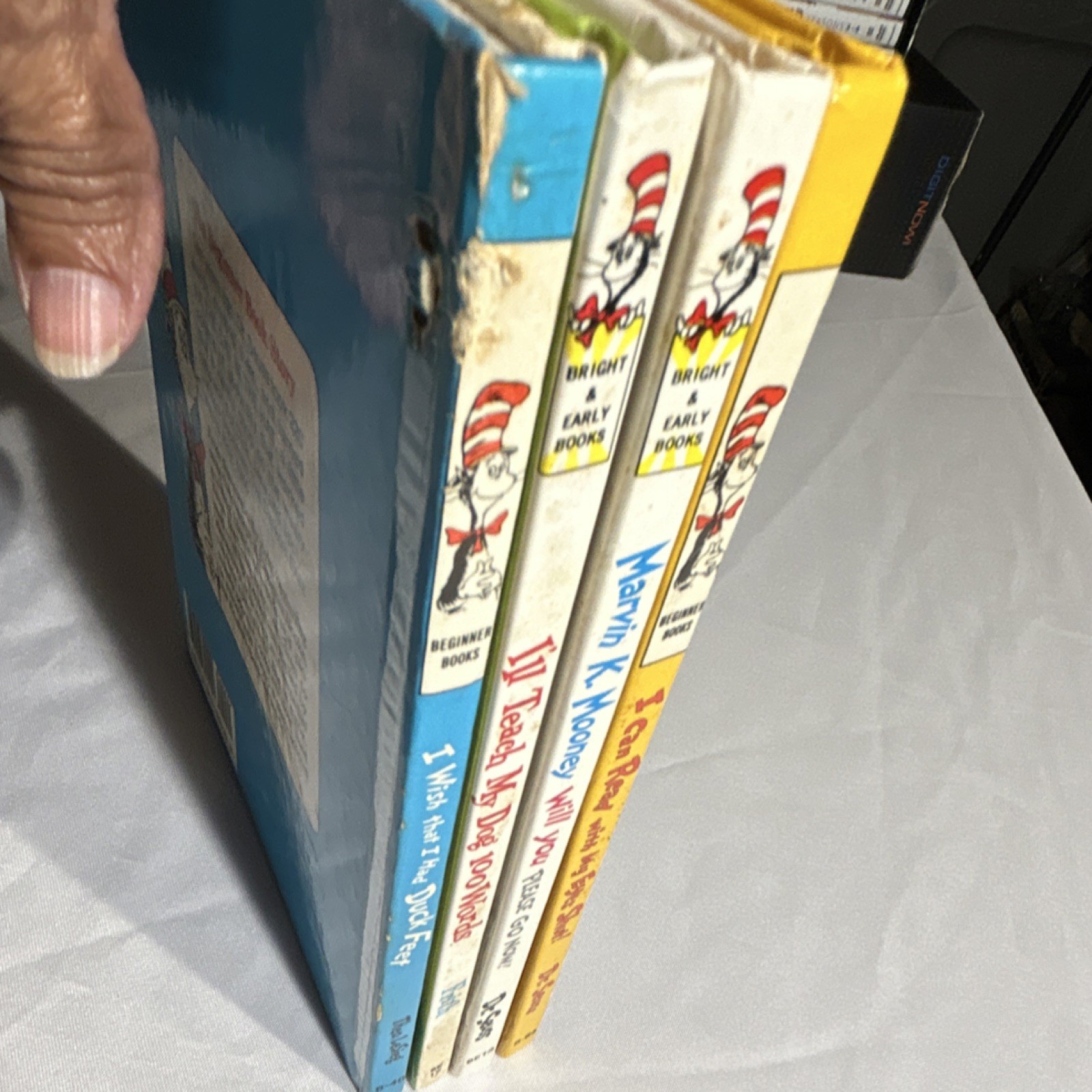 Bright & Early Books HC 4-Book Lot Dr. Seuss/LeSieg/Frith I Can Read!