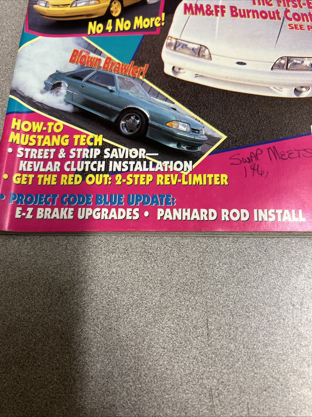 Muscle Mustangs & Fast Fords/Apr/1994/158 Mph In A 5.0 – On The Street / T88