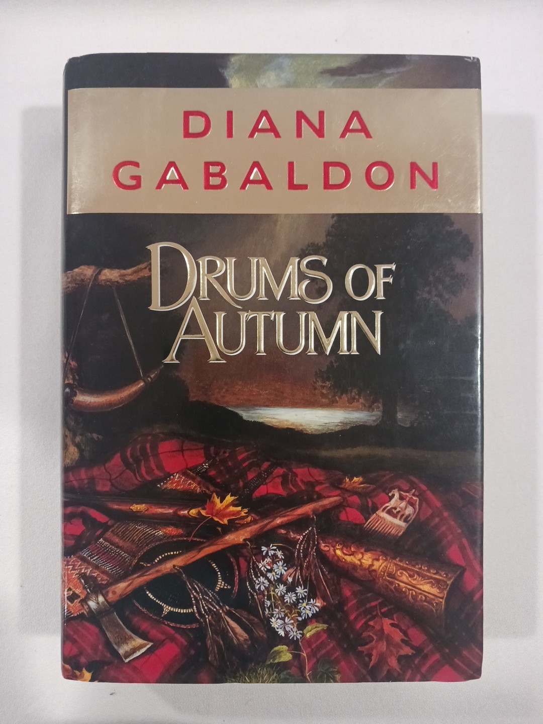 Drums Of Autumn Diana Gabaldon Outlander 1997 HARDCOVER 1st Edition 2nd Print VG