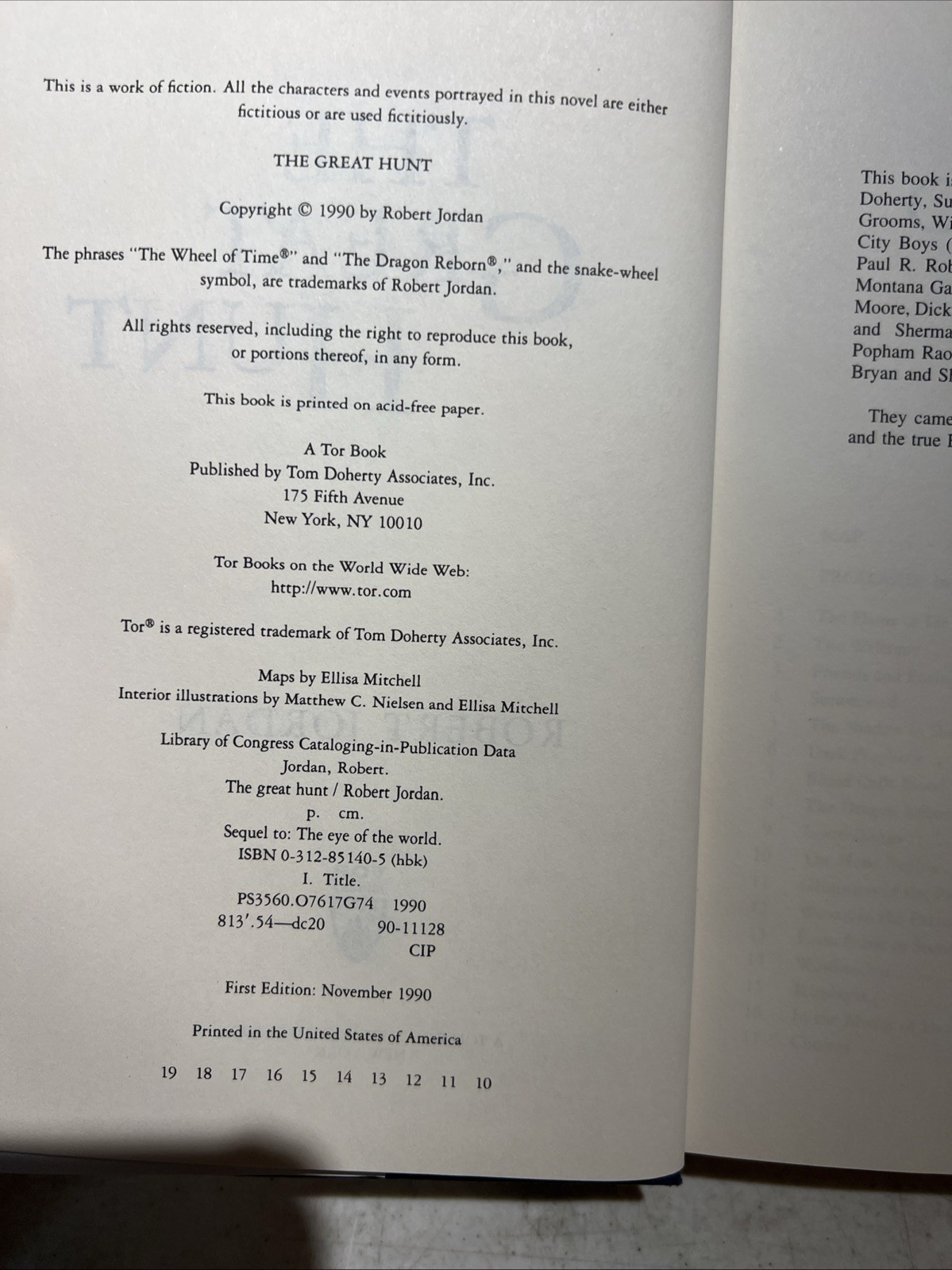 Wheel Of Time Robert Jordan Complete Set Of 15 – All But 1 First Edition