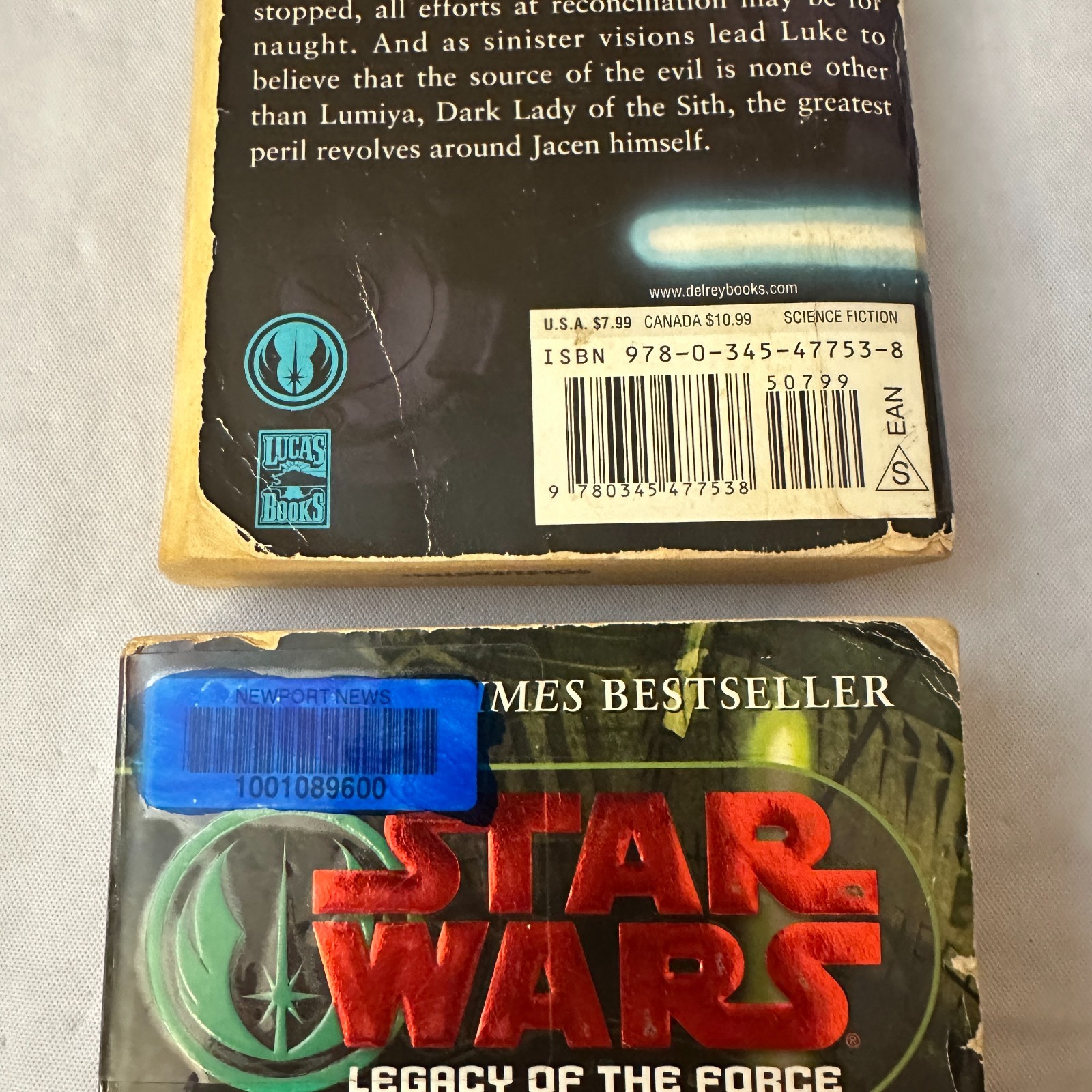 20 Star Wars Series Books / Jedi Academy, Black Fleet Crisis, Republic Commando