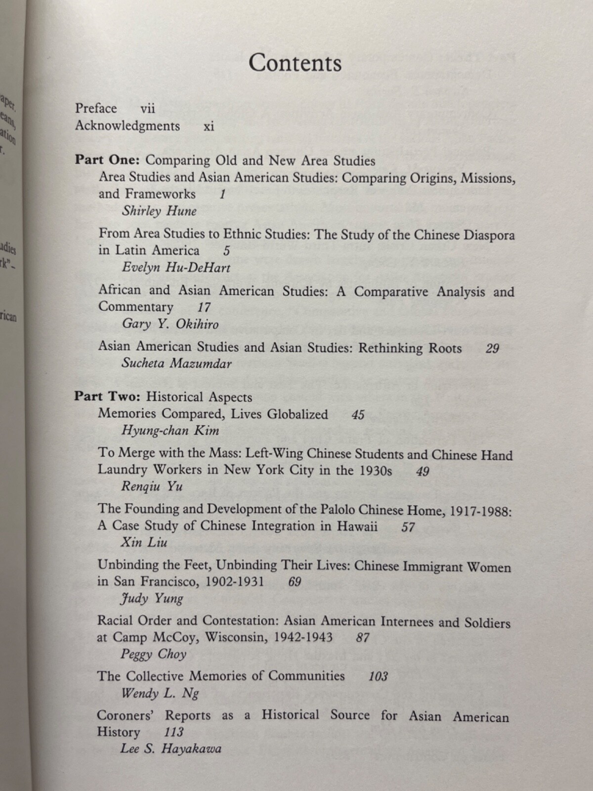 Asian Americans Comparative and Global Perspectives (pb 1991 ex-lib)