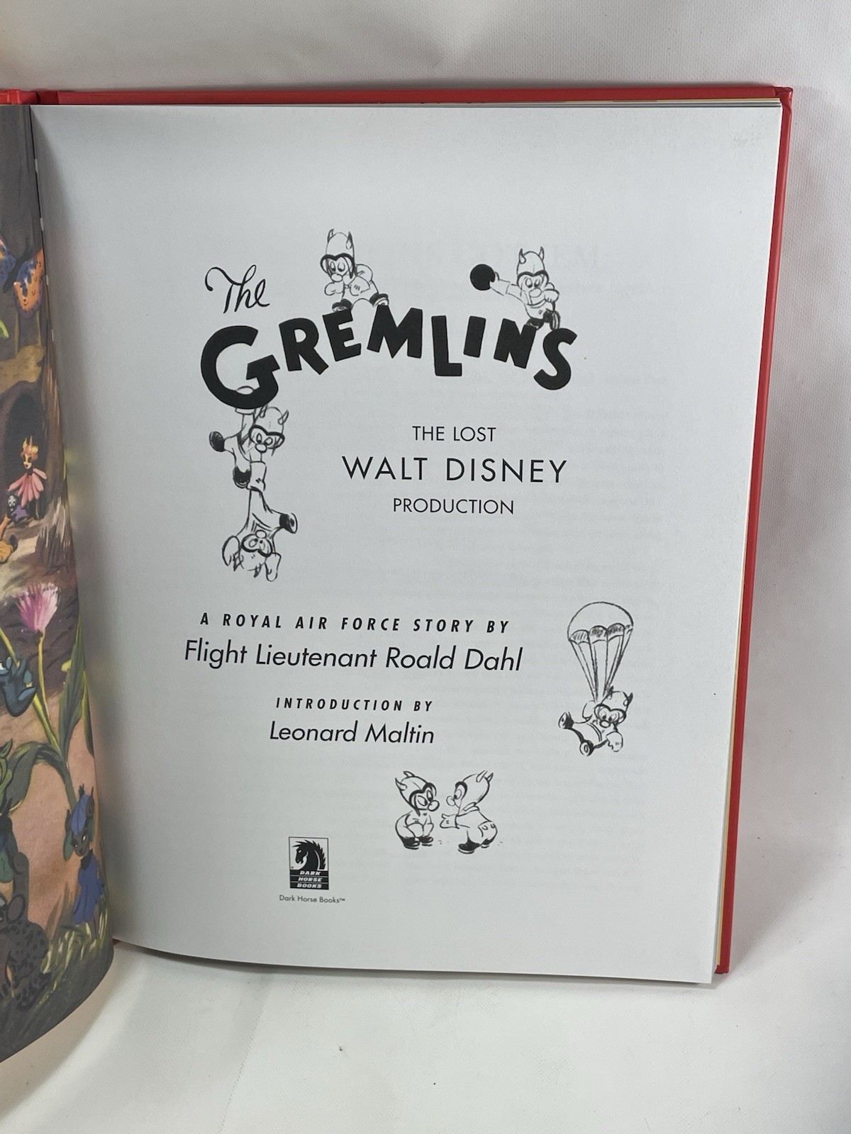 The Gremlins Lost Walt Disney Production HC Book Dark Horse Roald Dahl 1st 2006