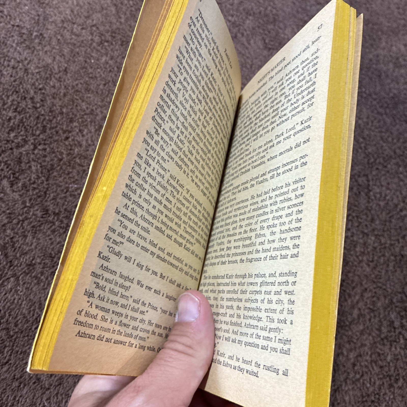 Night’s Master – Tanith Lee – 1st DAW Printing 1978 Vintage Paperback Book -RARE