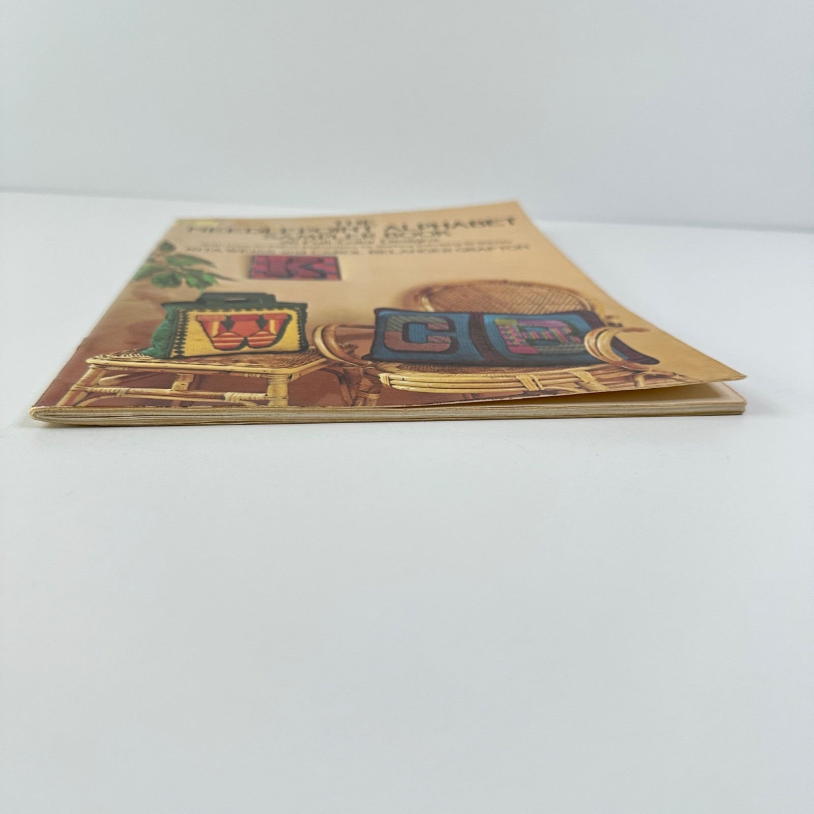 1977 The Needlepoint Alphabet Sampler Book Dover Needlework Series by Rita Weiss