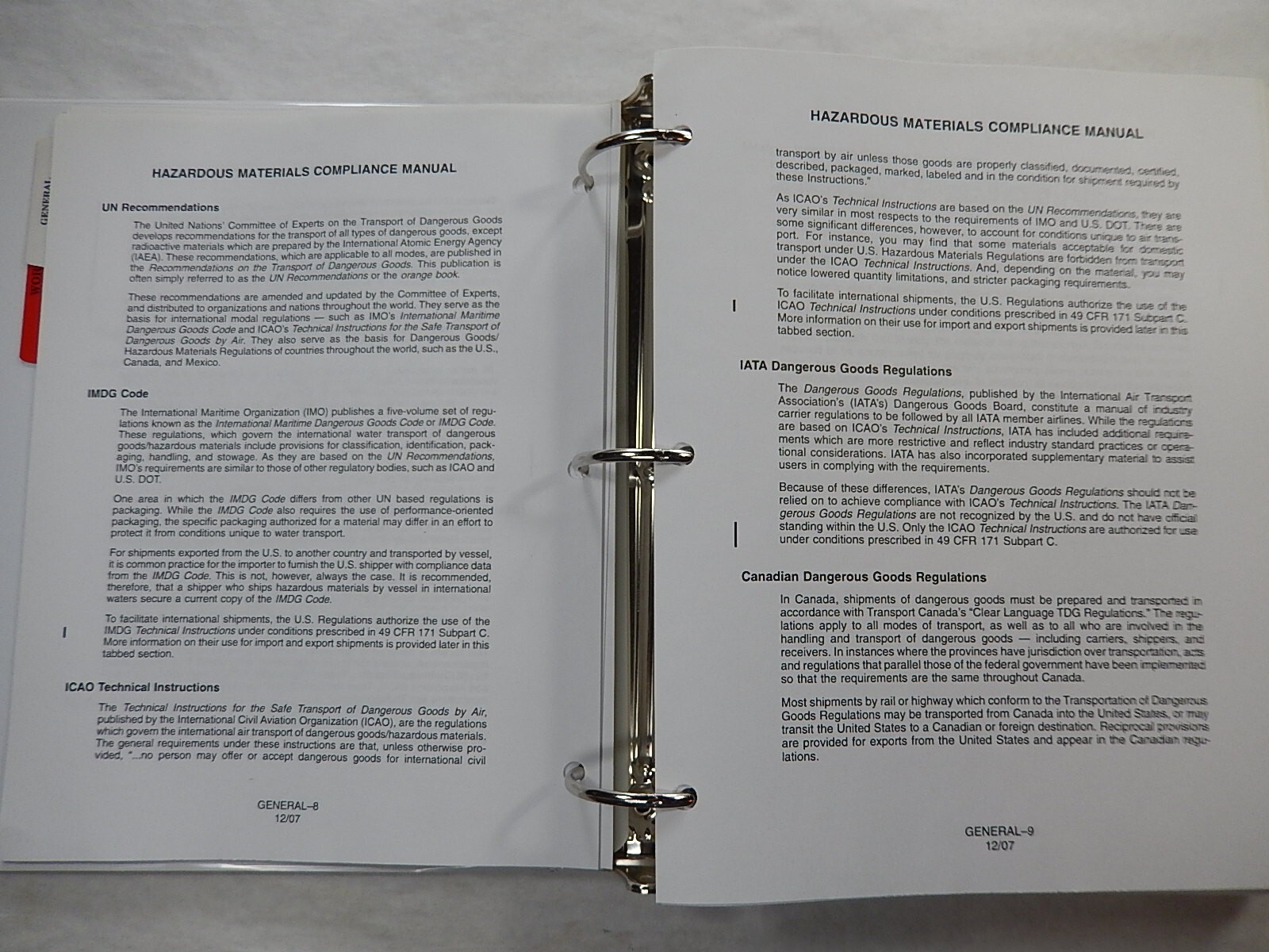 Hazardous Materials Compliance Manual by J.J. Keller & Associates, 2016, 138-M