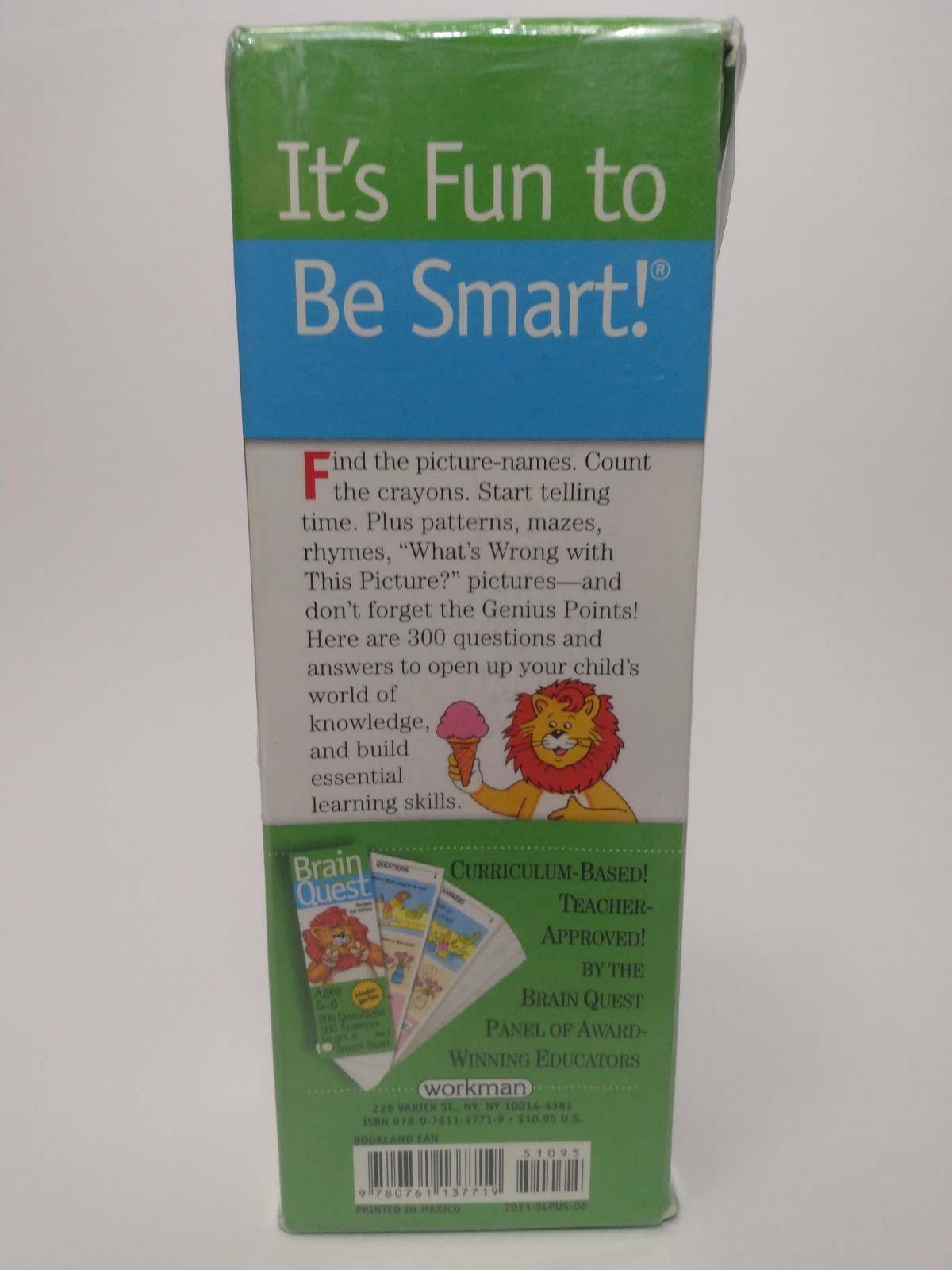 Brain Quest Kindergarten Ages 5-6 Smart Start Cards 300 Questions 300 Answers