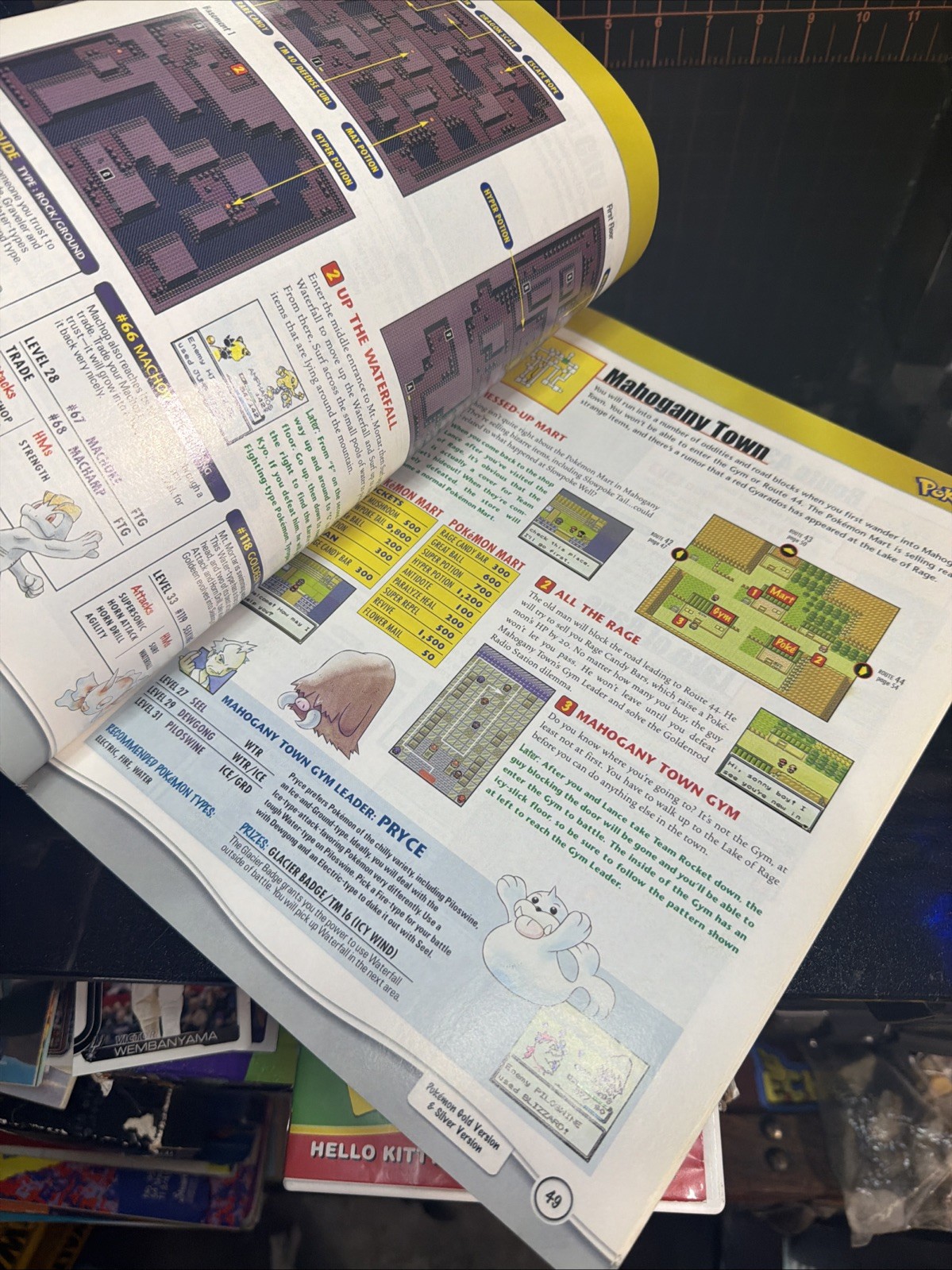 Pokemon Gold Silver Nintendo Power Official Player’s Guide Game Boy Color.
