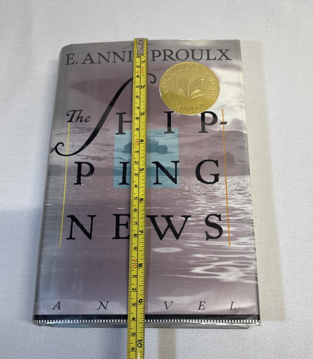 VTG The Shipping News Annie Proulx 1993 Hardcover DJ Not Mint Book Bent