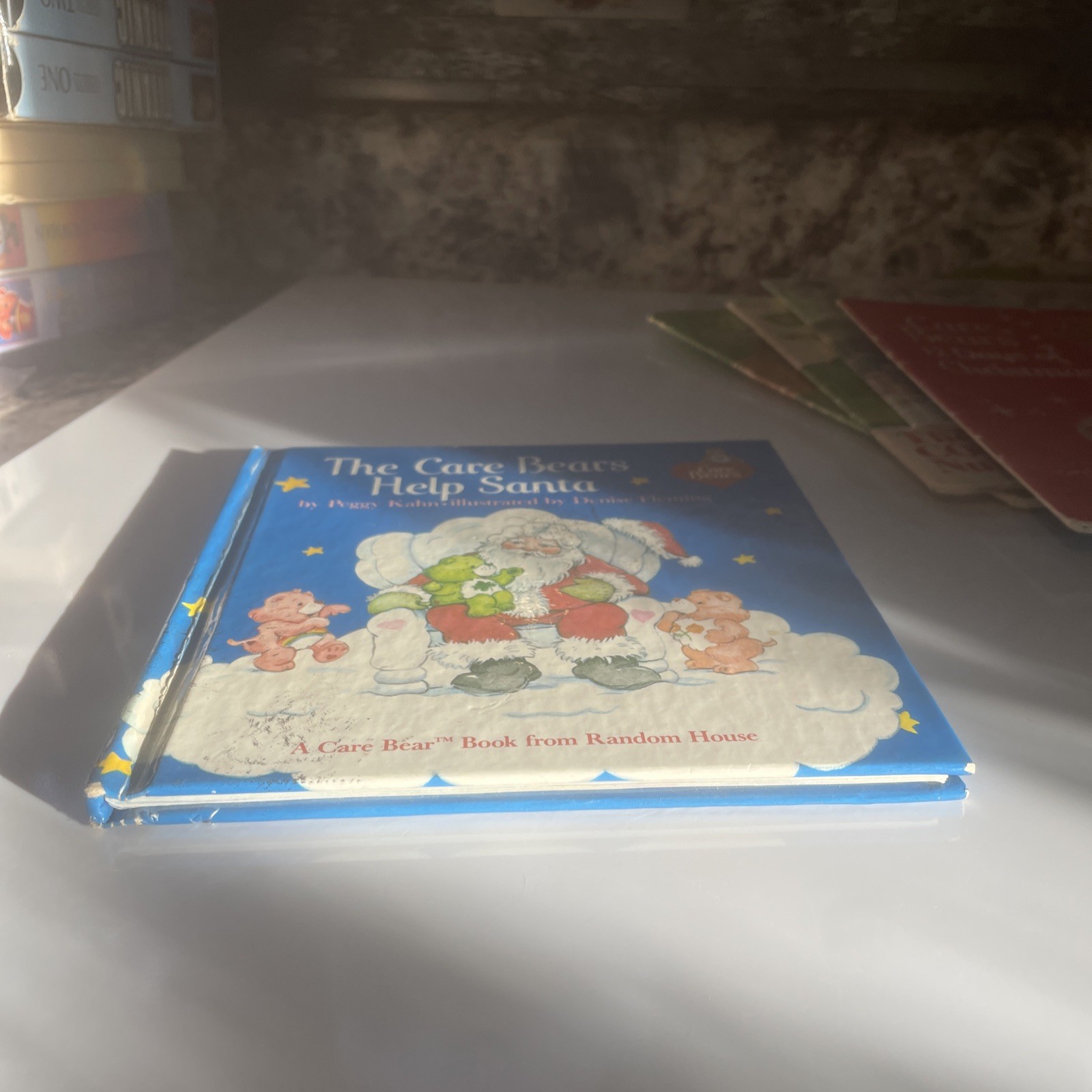 The Care Bears Help Santa Book 1984 Hardcover