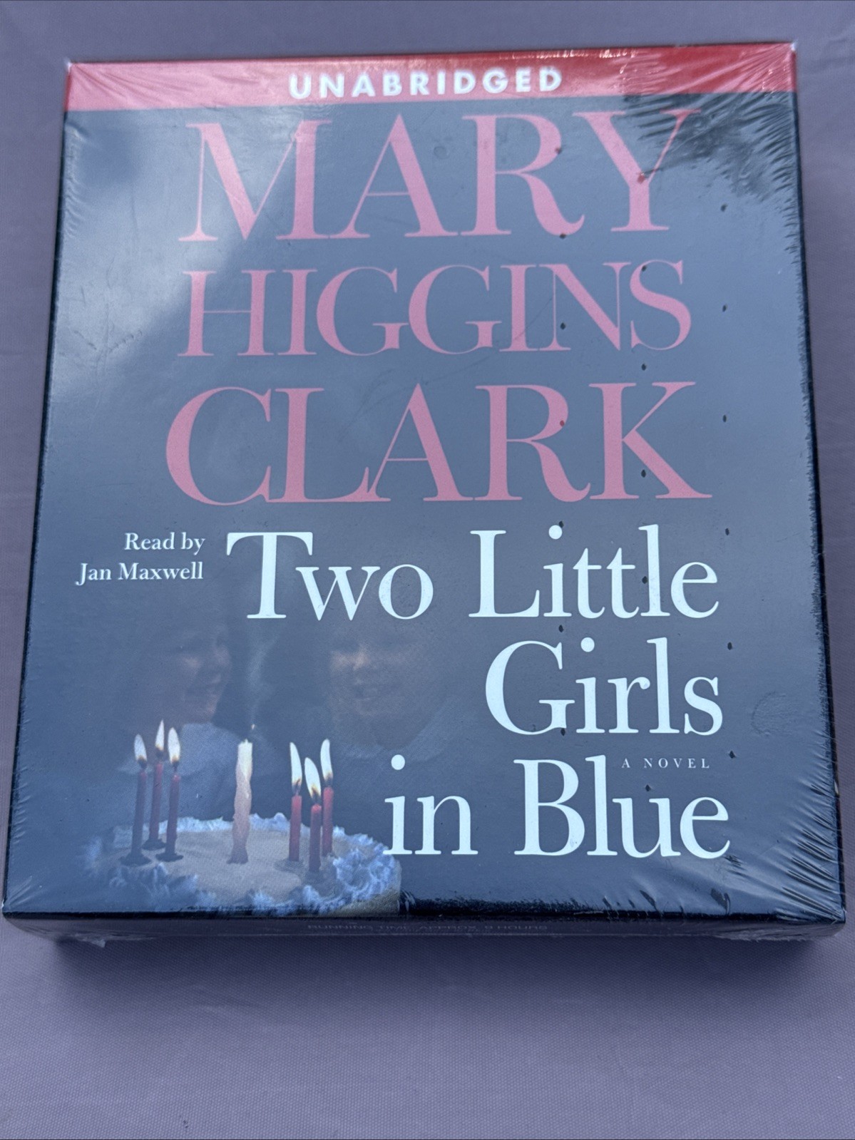 Two Little Girls in Blue by Mary Higgins Clark,( Audio Book,2006) Brand New
