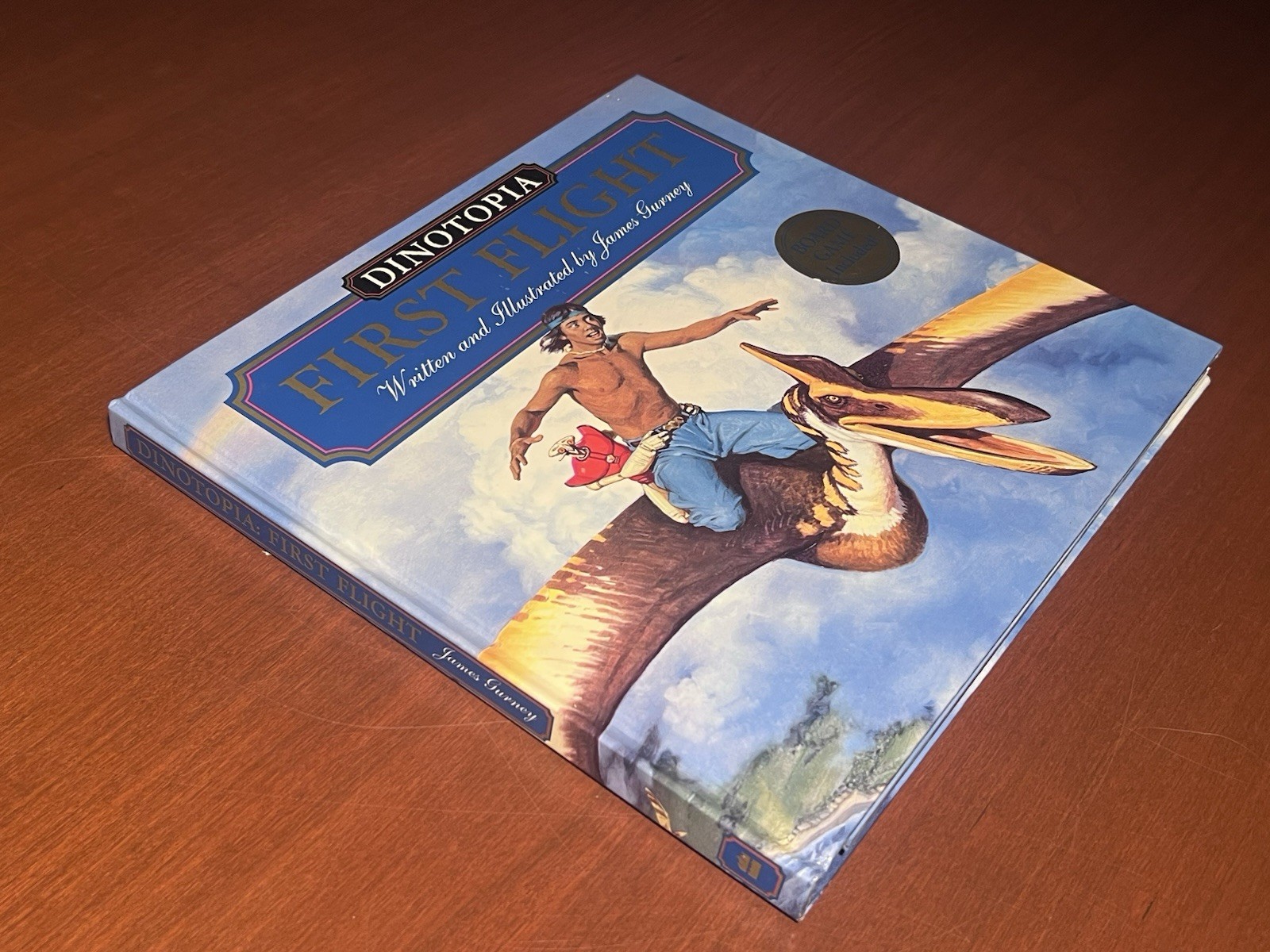 James Gurney Signed Bookplate Dinotopia First Flight 1st Ed HC COMPLETE