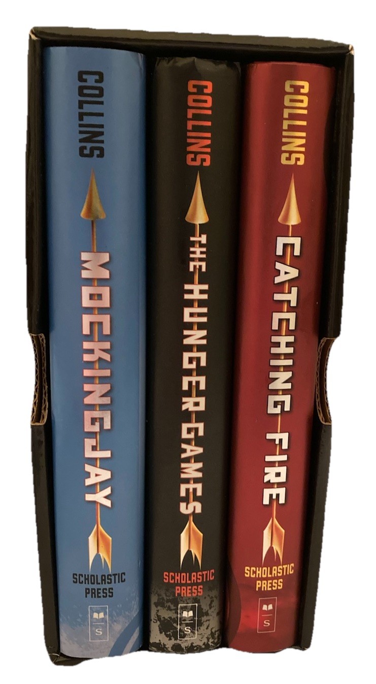 The Hunger Games Trilogy by Suzanne Collins (HC Boxset 2010) – GOOD