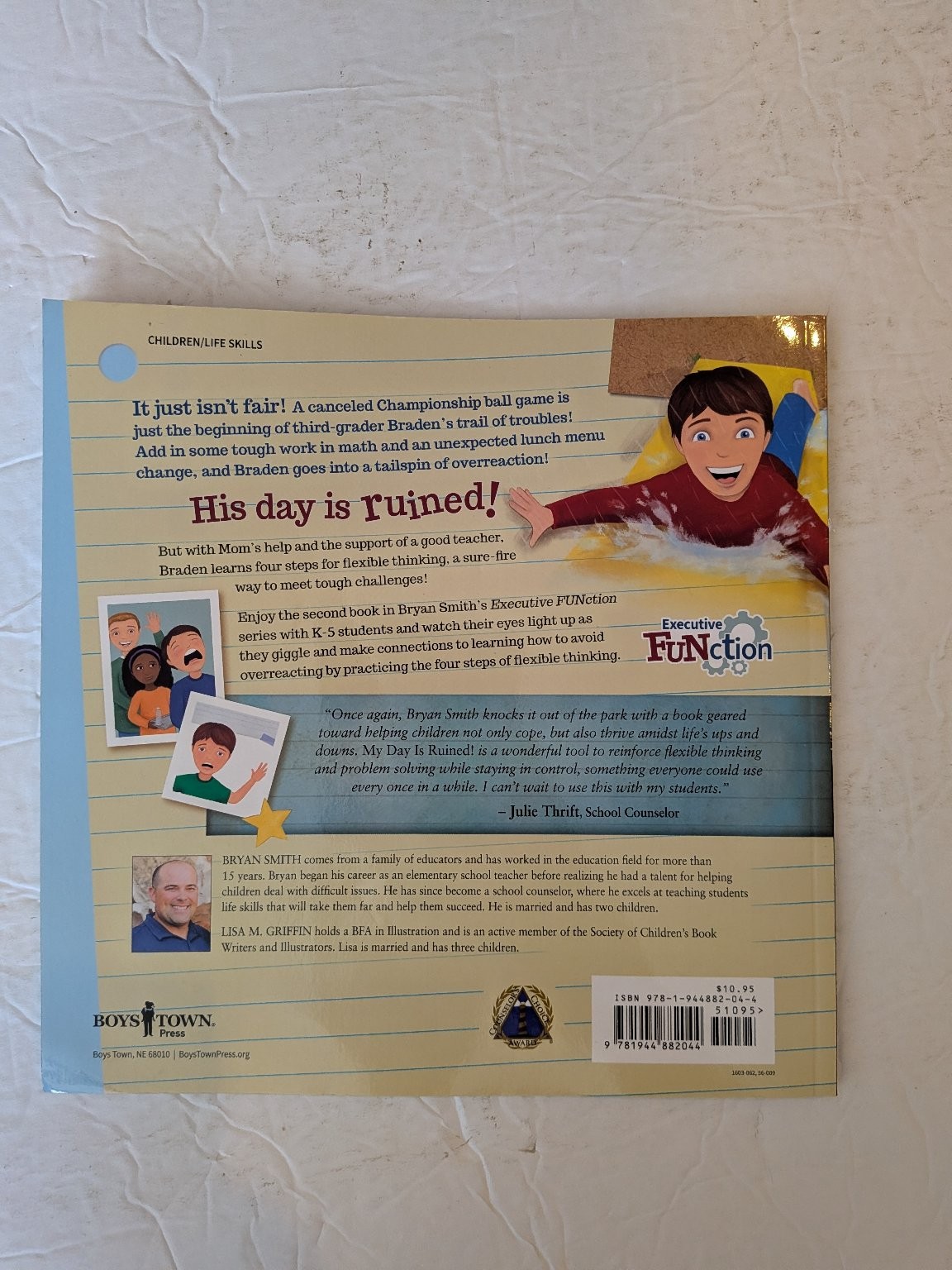My Day Is Ruined! Bryan Smith 2016 Children’s Flexible Thinking Boys Town Press