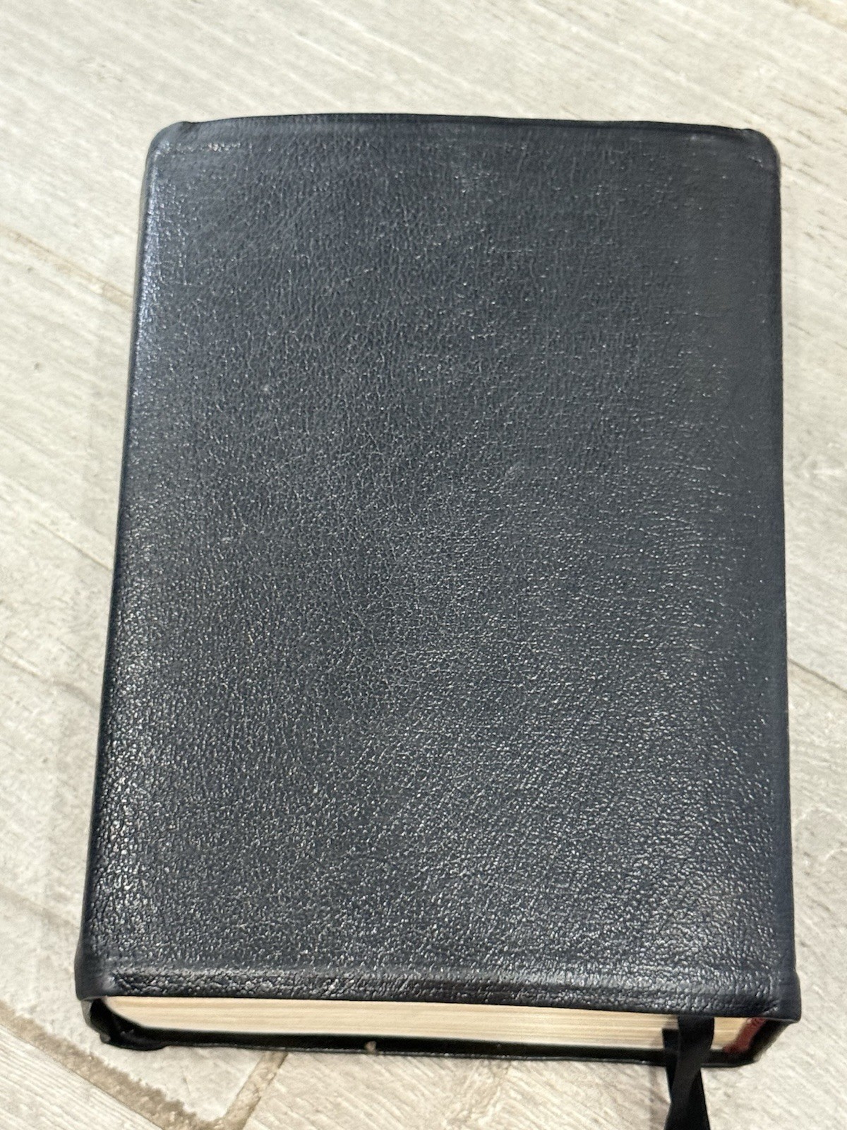 🌟 LDS Mini QUAD Black Simulated Leather 4×6 Pocket Scriptures Snap Cover 2013
