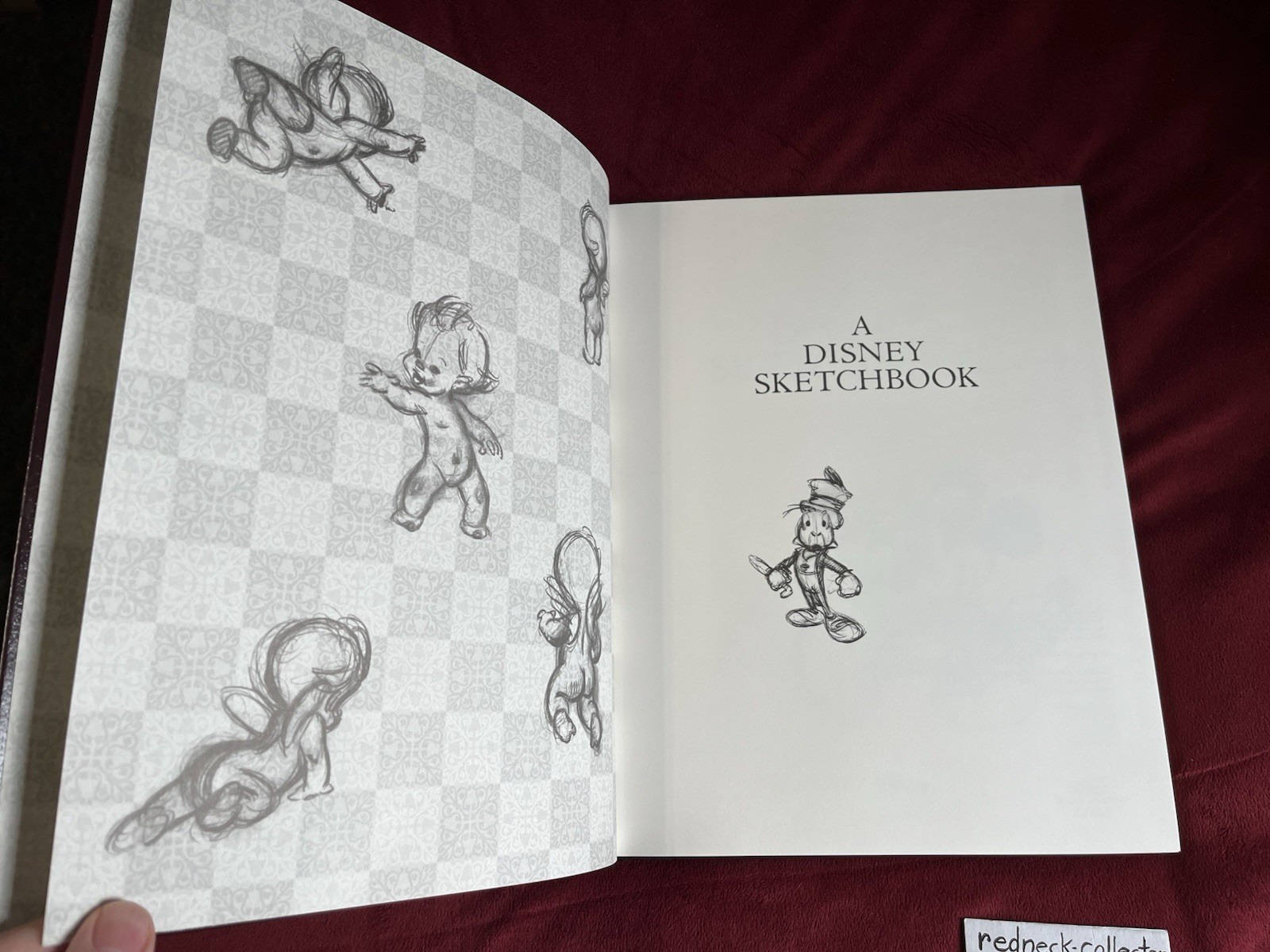 A Disney Sketchbook (Disney Editions Hardcover, By Ken Shue) Excellent Condition