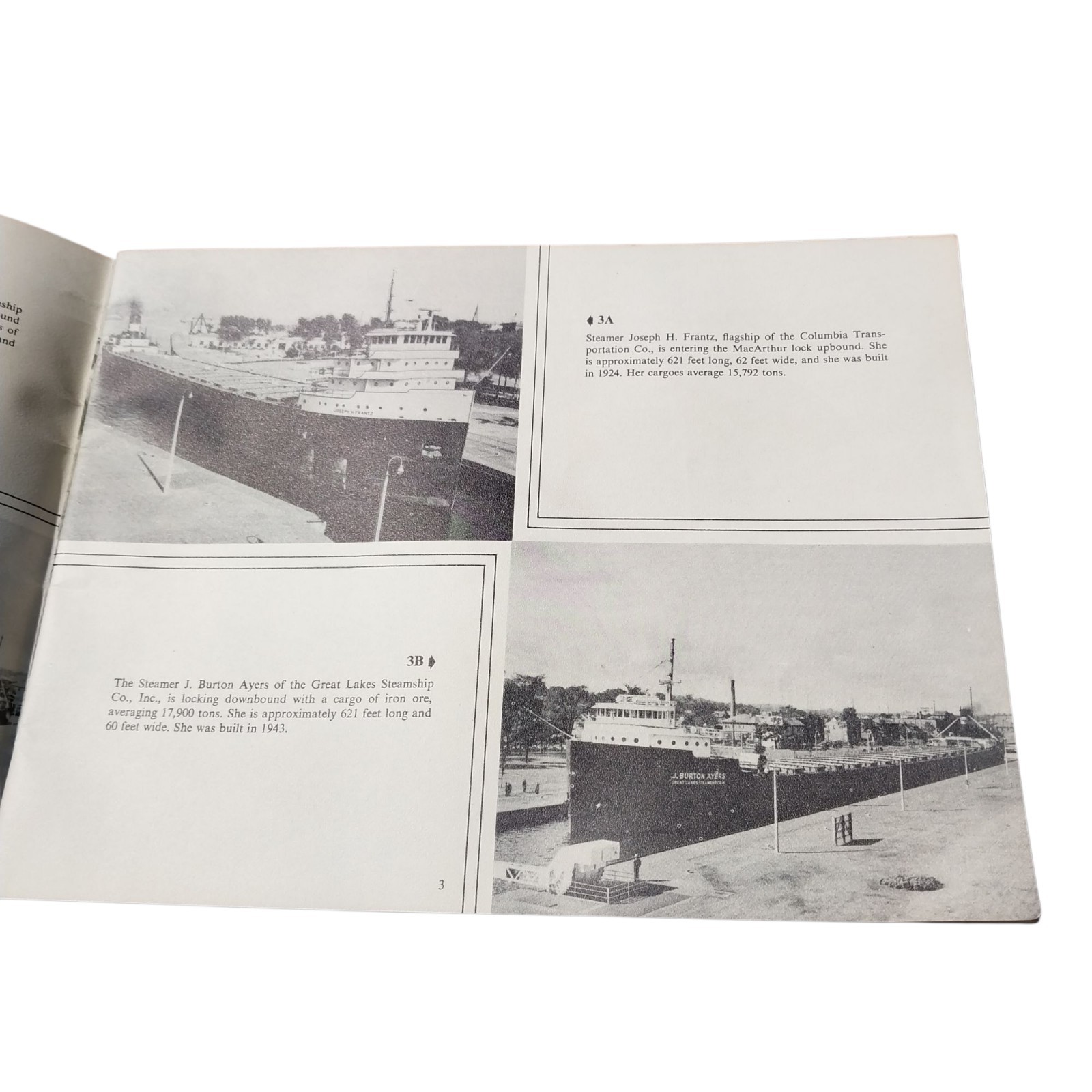 The Soo Locks 1950 Elmer Eckroad Sault Ste. Marie Michigan 34 Pages Paperback