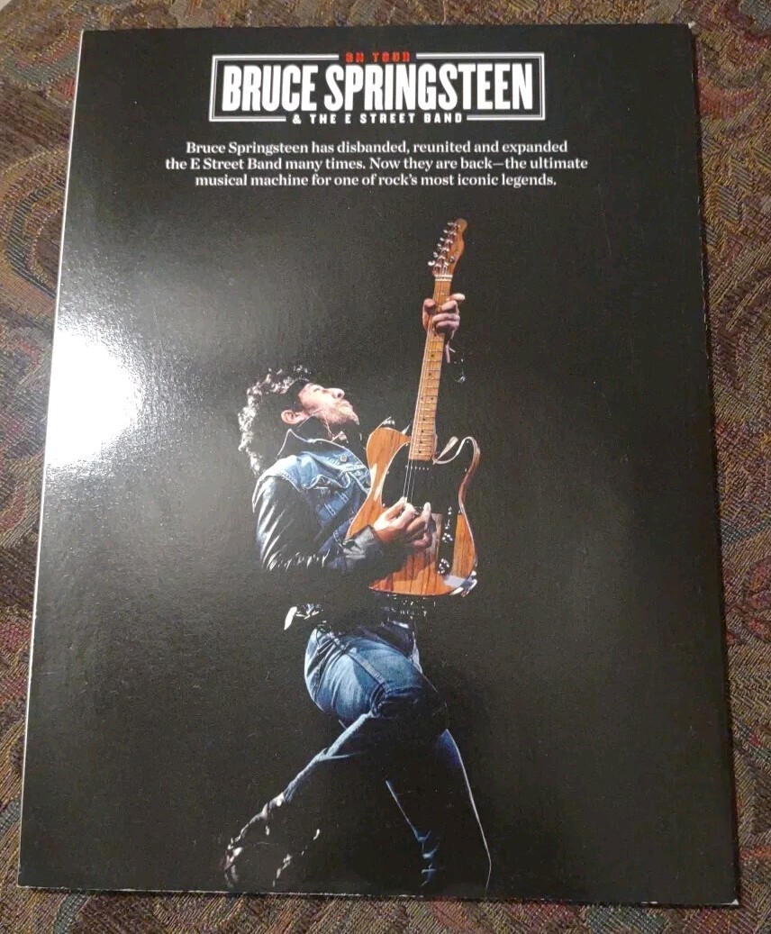 On Tour Bruce Springsteen & The E Street Band Magazine 2023 Special Edition