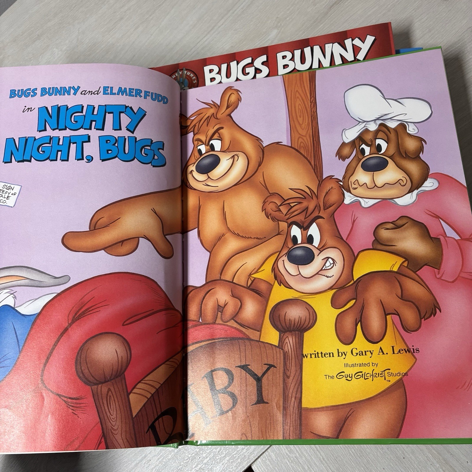 VTG Lot of Five Looney Tunes Library HB Bugs Bunny Guy Gilchrist Studio 1990