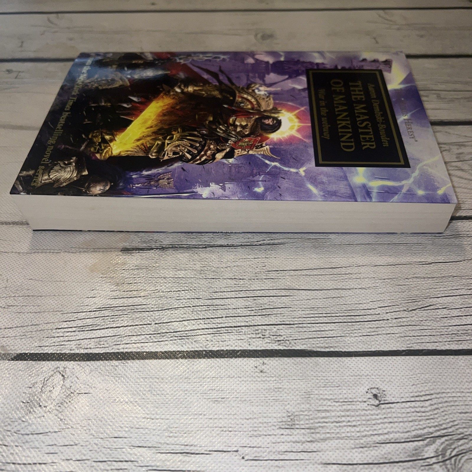 Master of Mankind by Aaron Dembski-Bowden (2017, Trade Paperback)