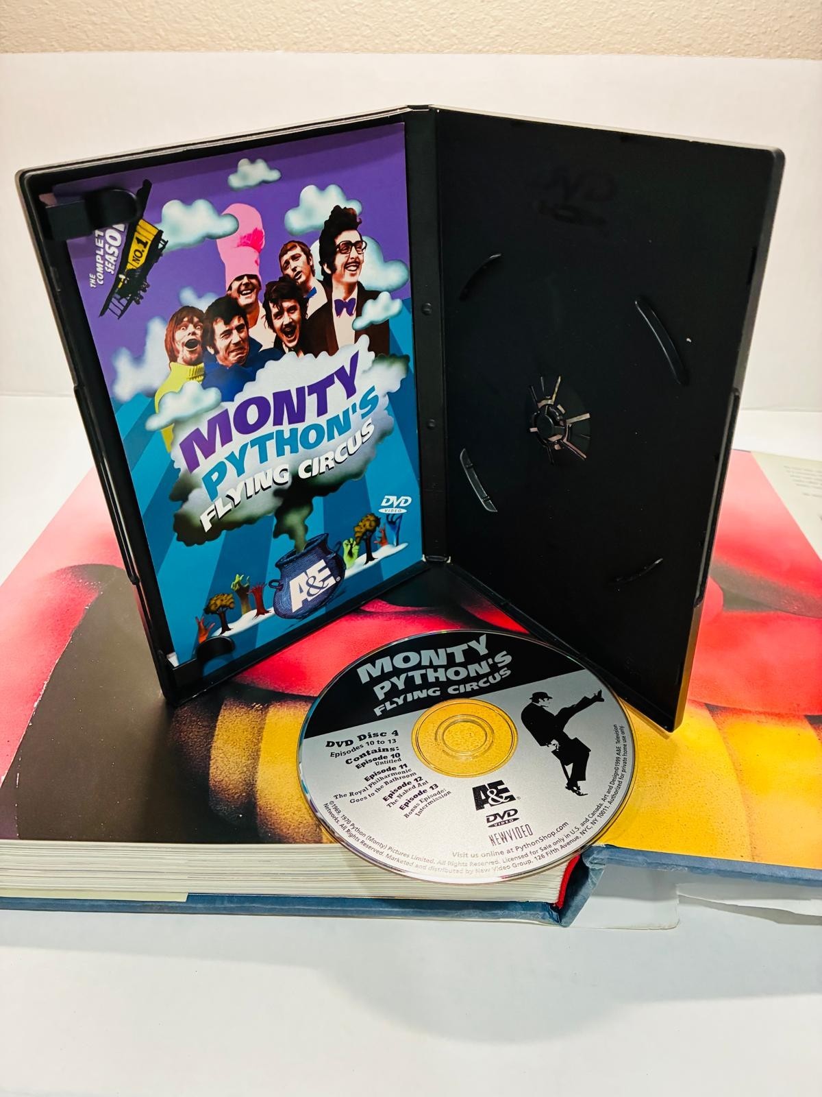 The Pythons & Python Flying Volume #4″ released by A&E in 1999 Book / DVD