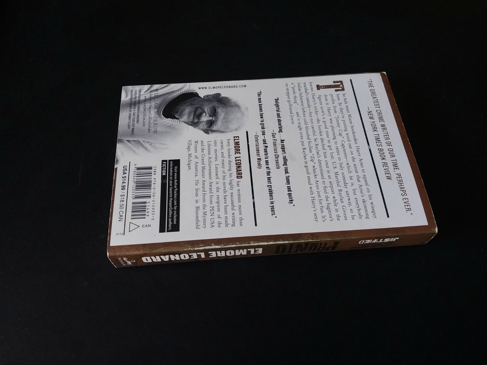 Elmore Leonard – Pronto – William Morrow 8th Printing