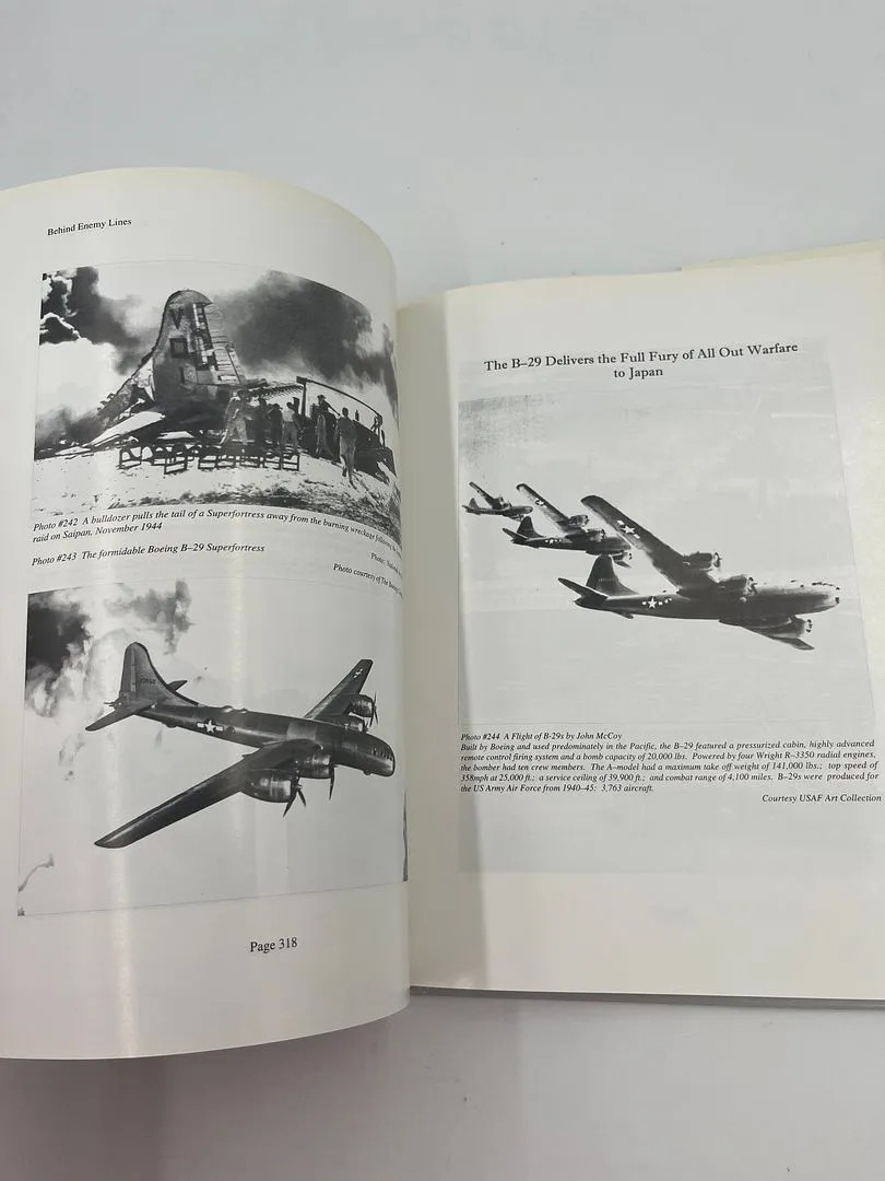 Behind Enemy Lines by Michael J. Freeman Signed By ClydeneFreeman