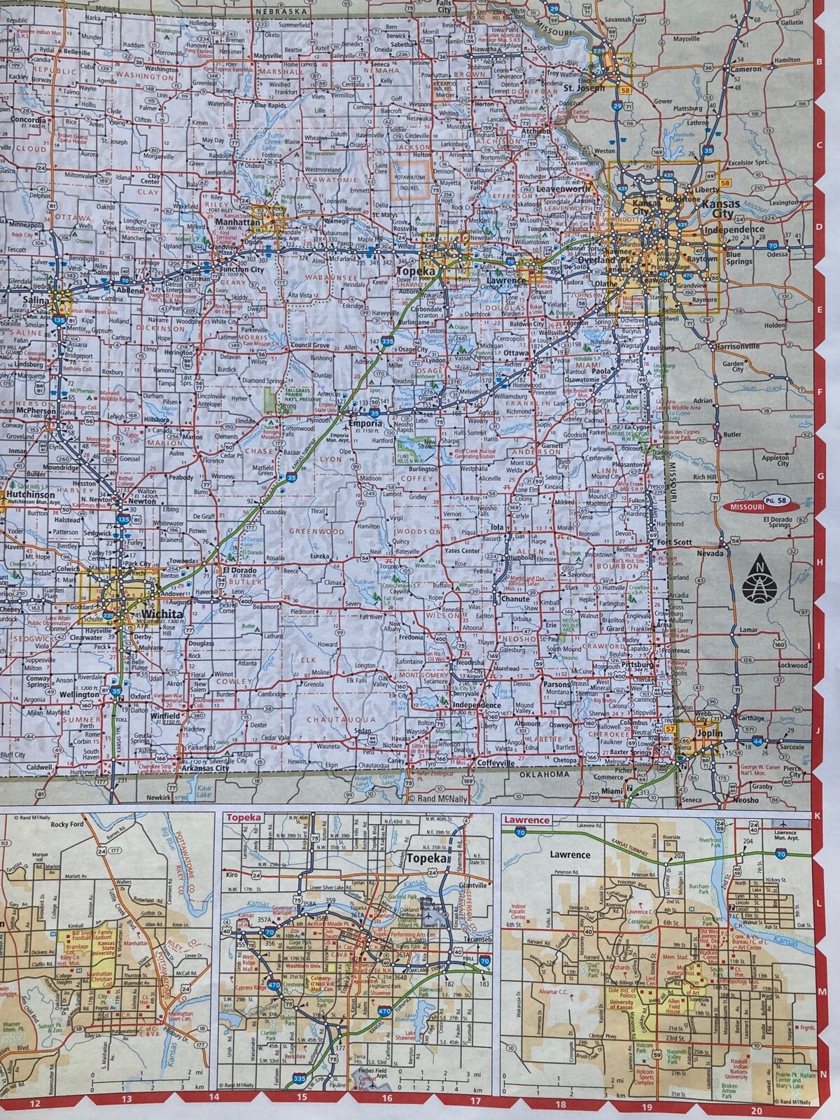 US Road Atlas State Farm 2005 140 pages RAND McNALLY