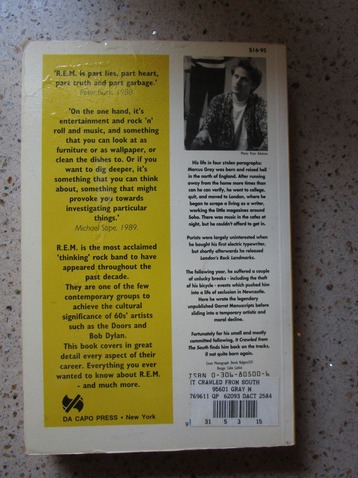 It Crawled from the South : An R. E. M. Companion by Marcus Gray