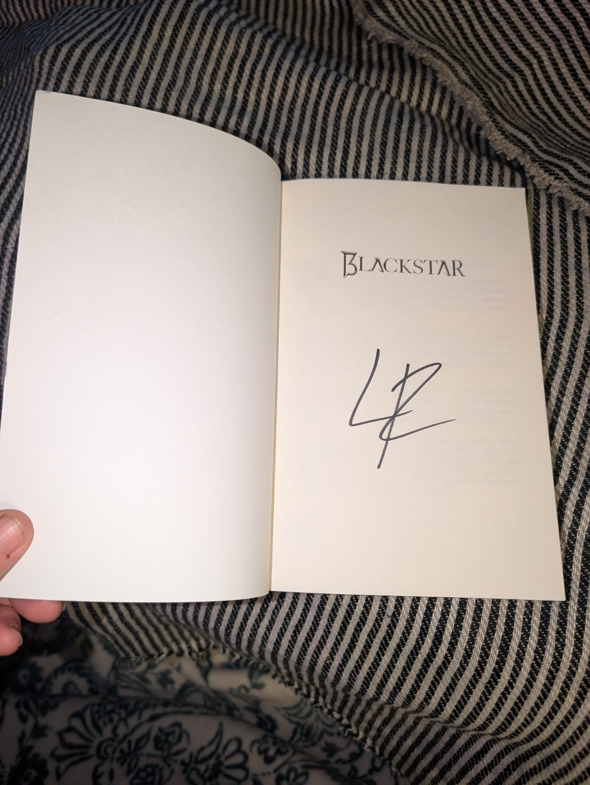 Blackstar Book by Lukas Ryan Softcover Signed Autographed Archway Publishing