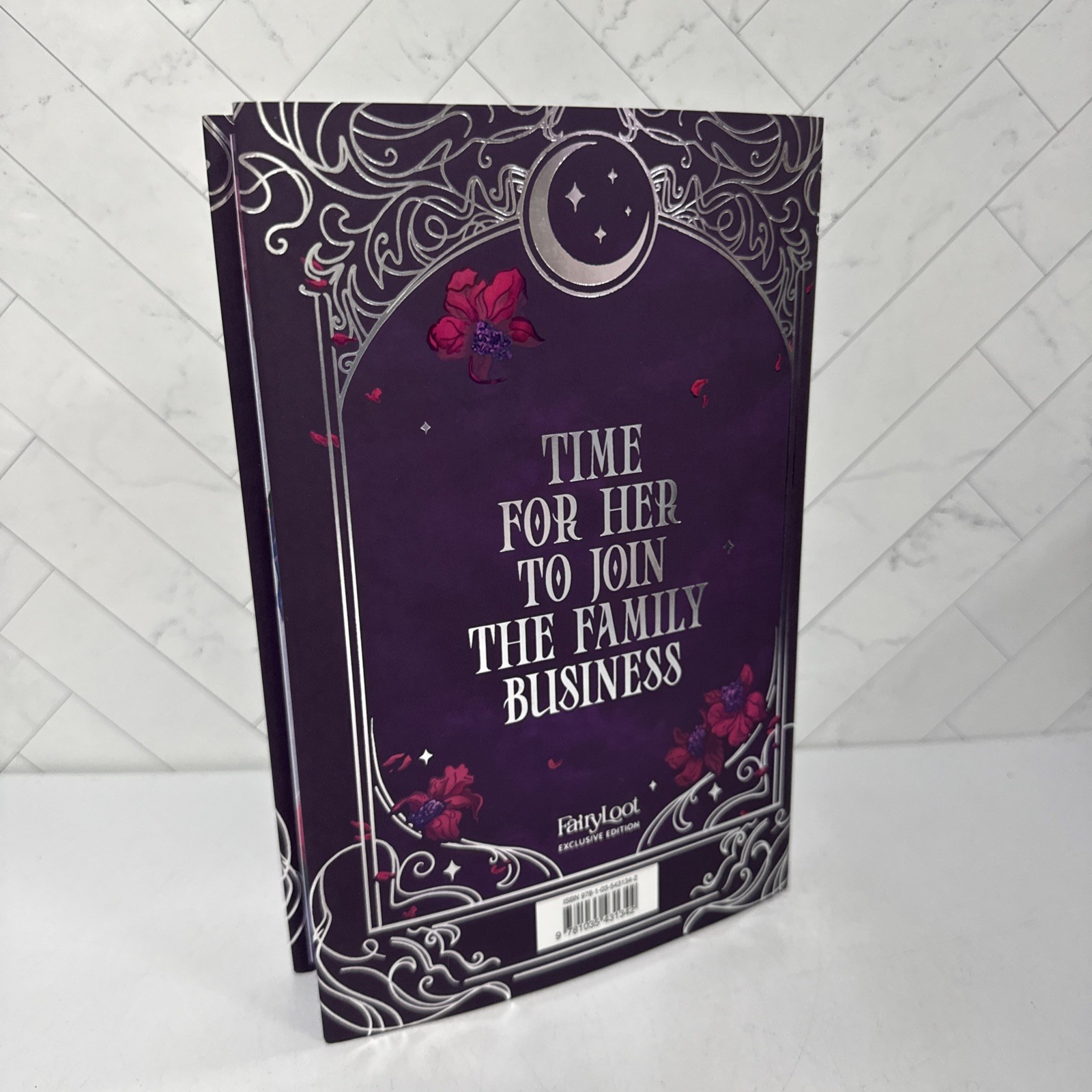 Fairyloot Special Edition Death’s Daughter by S.A. Barnes Sprayed Edges