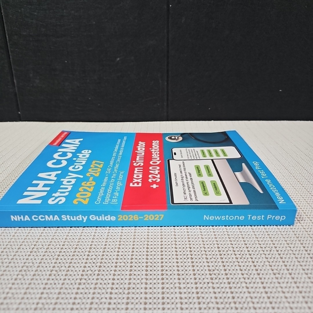 NHA CCMA Study Guide 2026-2027 Complete Review 3240 Questions and Detailed