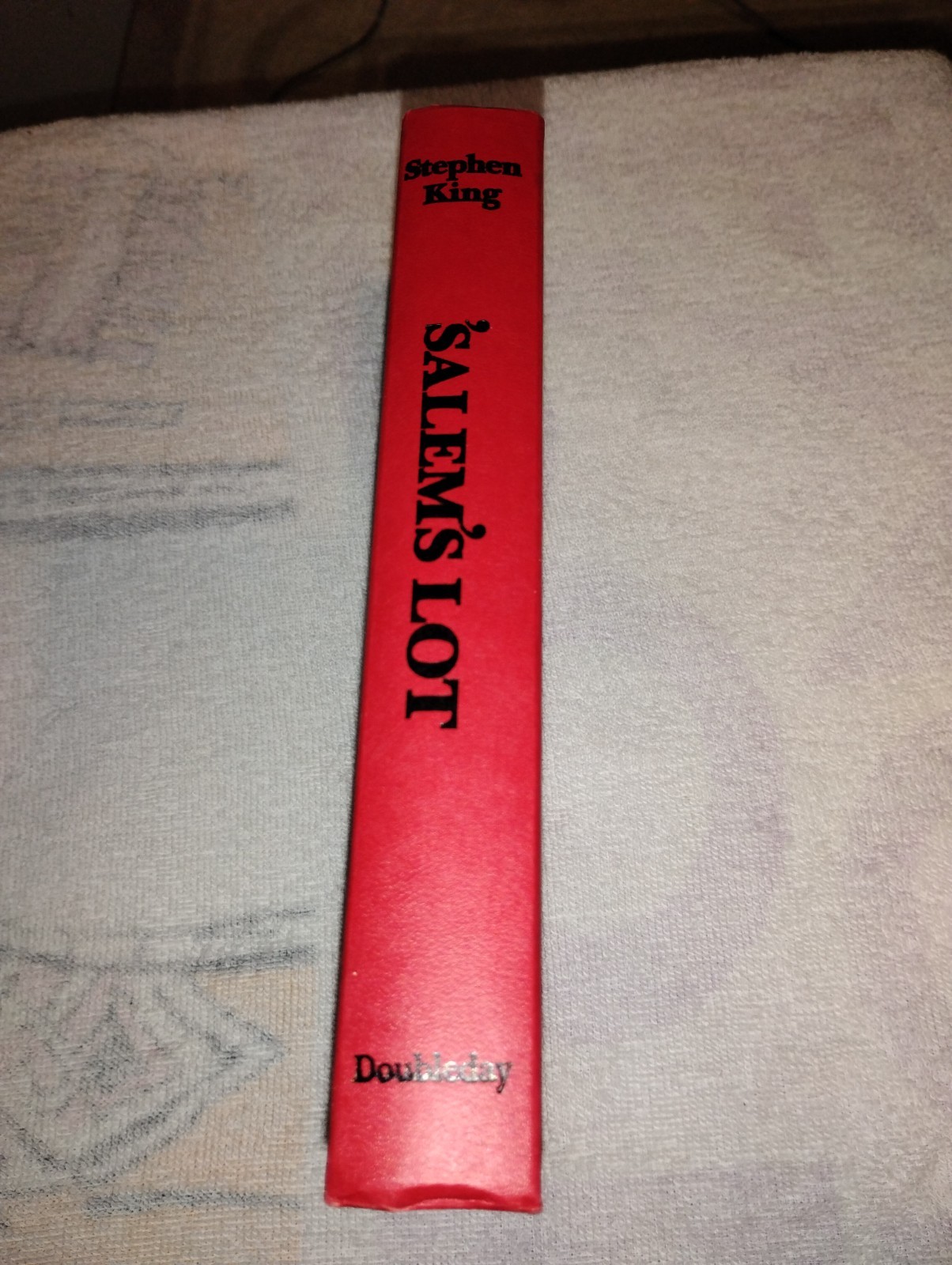 SALEM’S LOT HC DJ Stephen King First Book Club Edition BCE 1975