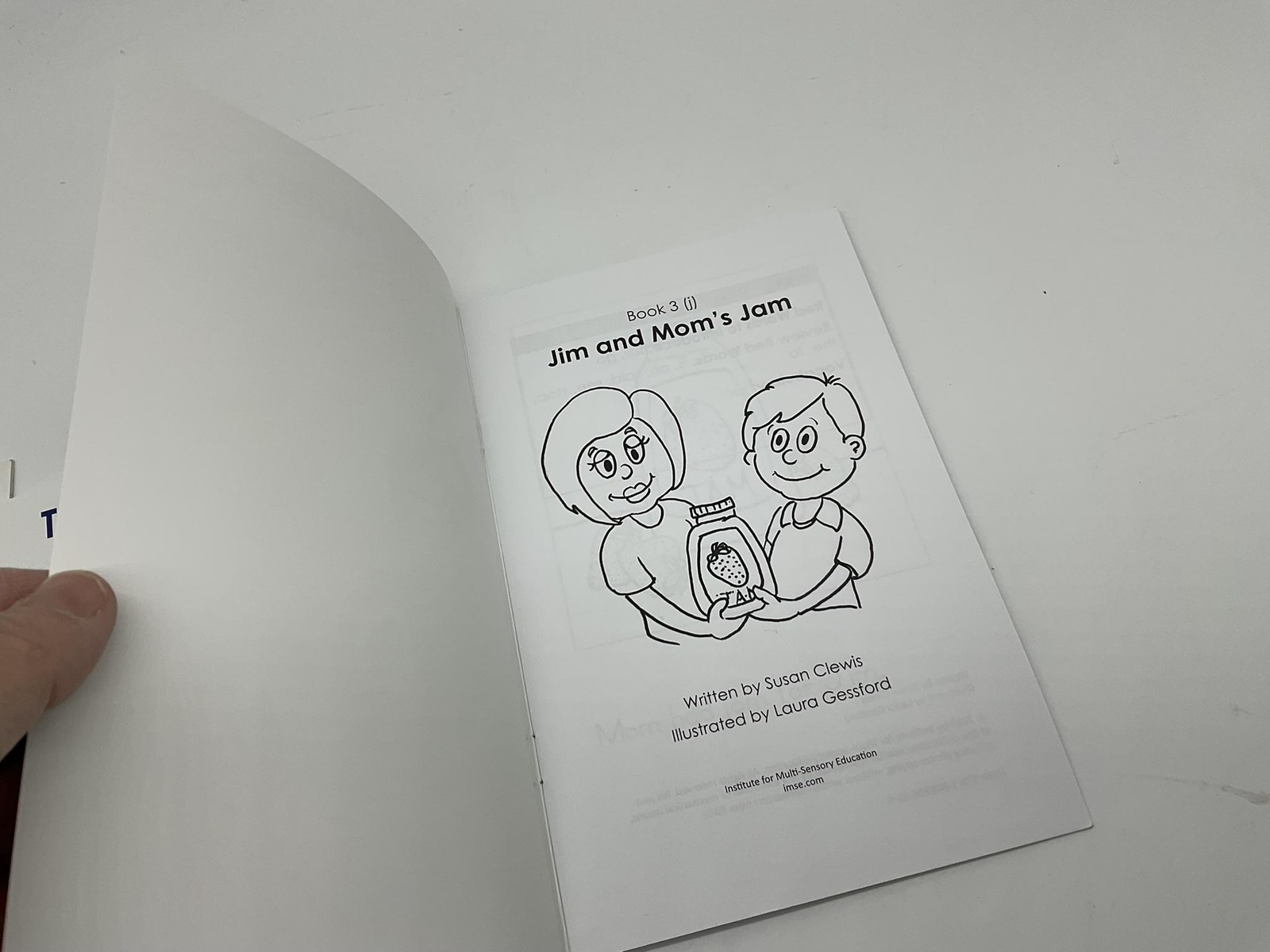 Lot 3 IMSE Decodable Readers Tom And Tad Tim Dad Hog Jim Mom’s Jam PB Phonics