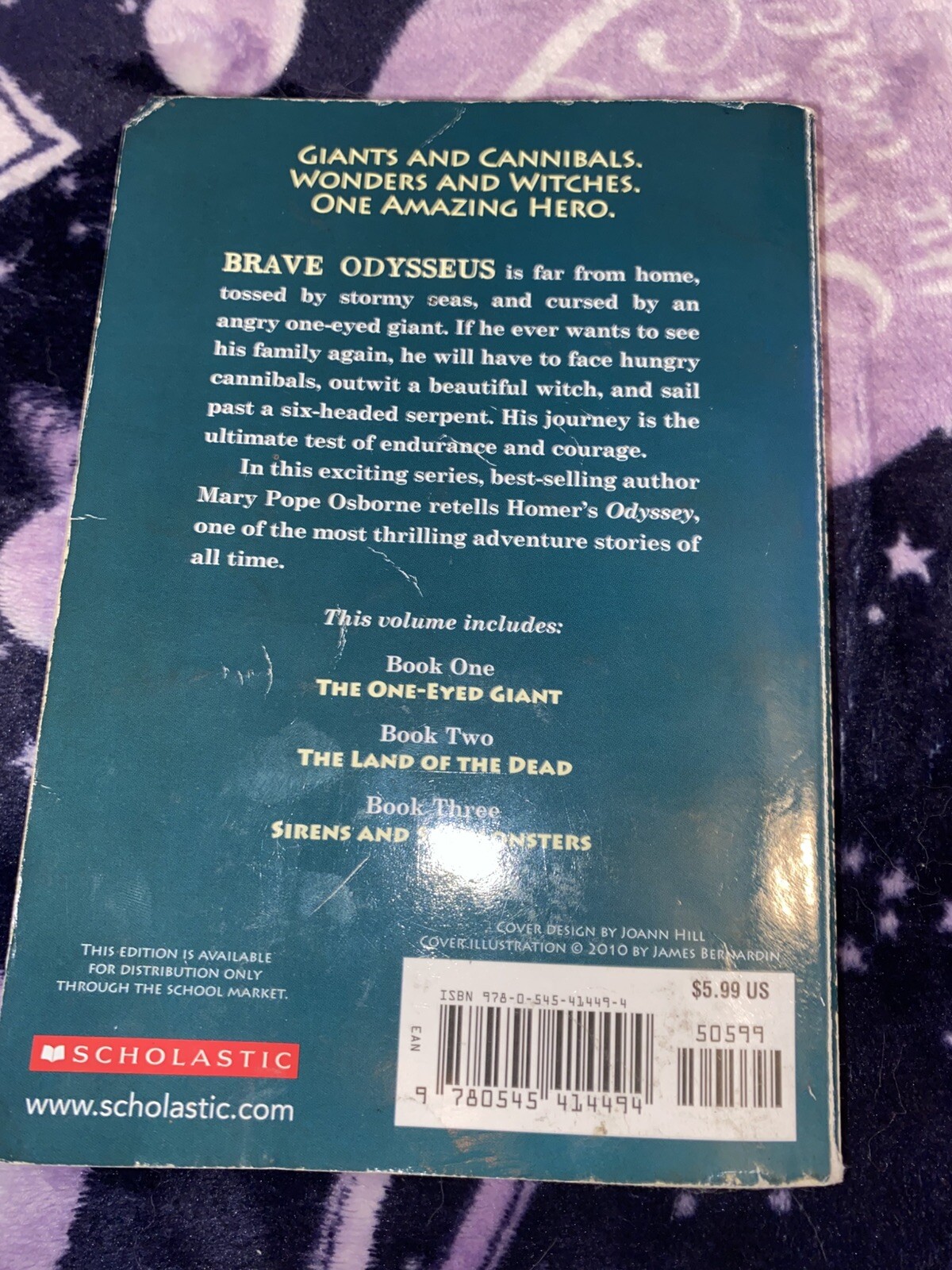 Tales from the Odyssey, Part 1 by Mary Pope Osborne (2010, Trade Paperback)