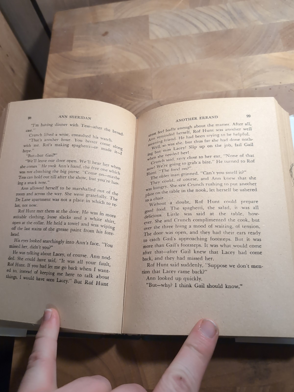 Ann Sheridan & the Sign of the Sphinx by Kathryn Heisenfelt; HCDJ A Whitman 1943