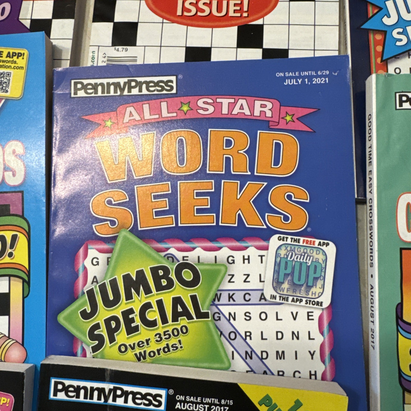 Lot of 14 Dell Penny Press ALL EASY Crossword Puzzle Books Unsorted