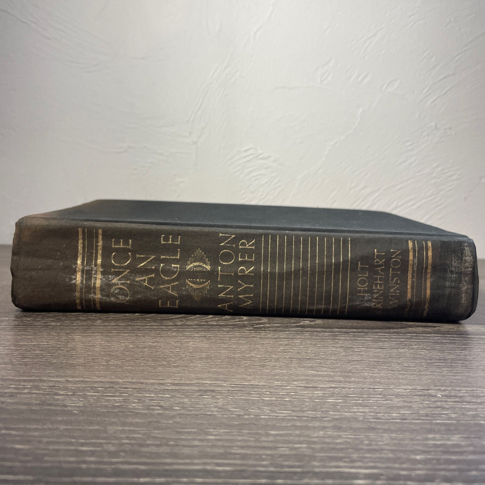 *Read Desc* ONCE AN EAGLE by Anton Myrer (1968) Hardcover First Edition 1st