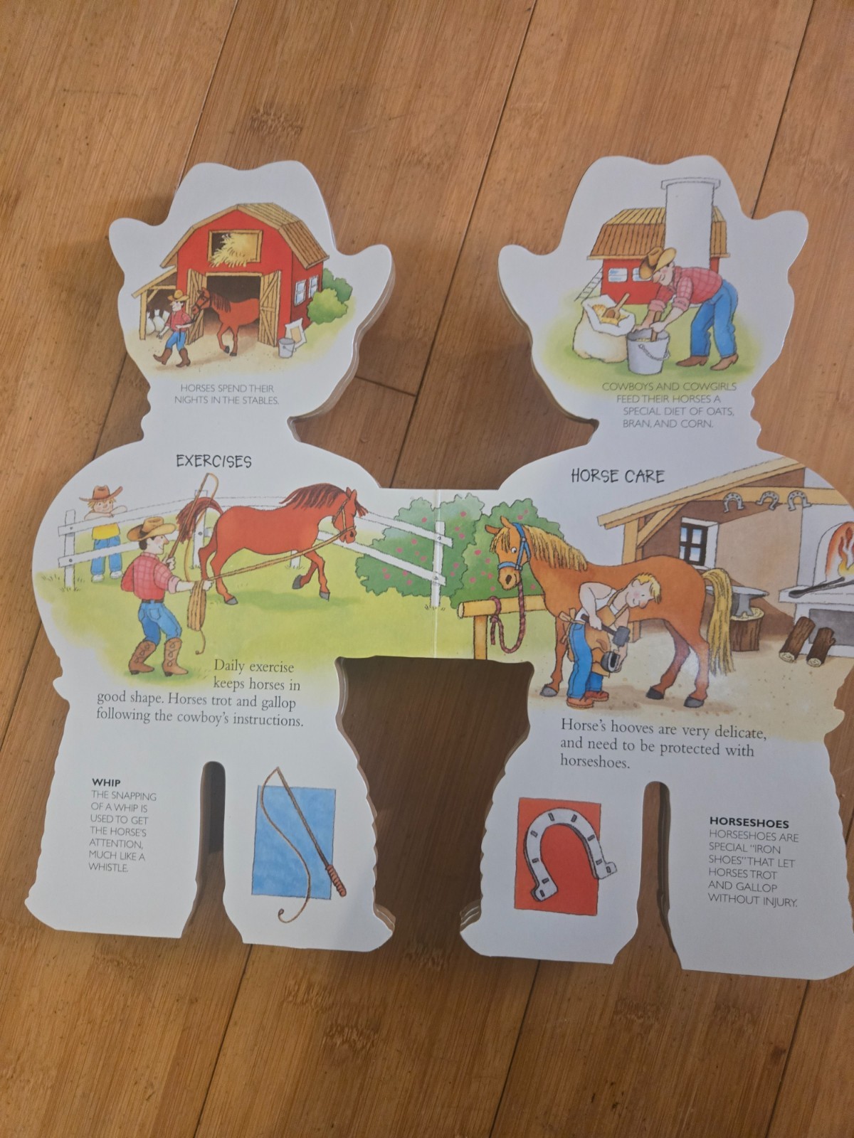 YOUNG KIDS BOOK-Cowboy by Giovanni Caviezel (2009, Children’s Board Books)