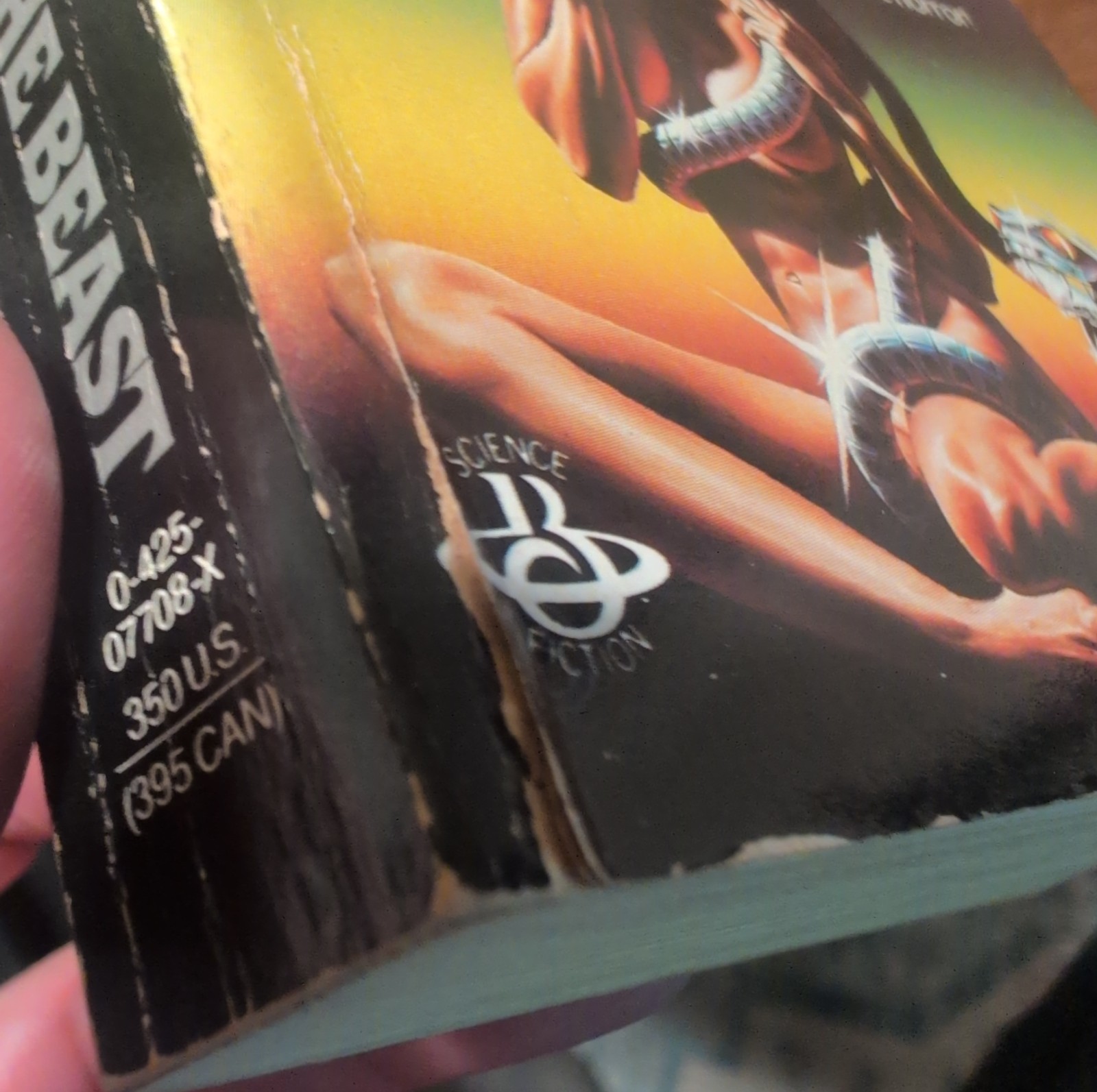 Vtg Image of the Beast Philip Jose Farmer, (Berkley MMPB, 1985) Erotic Thriller