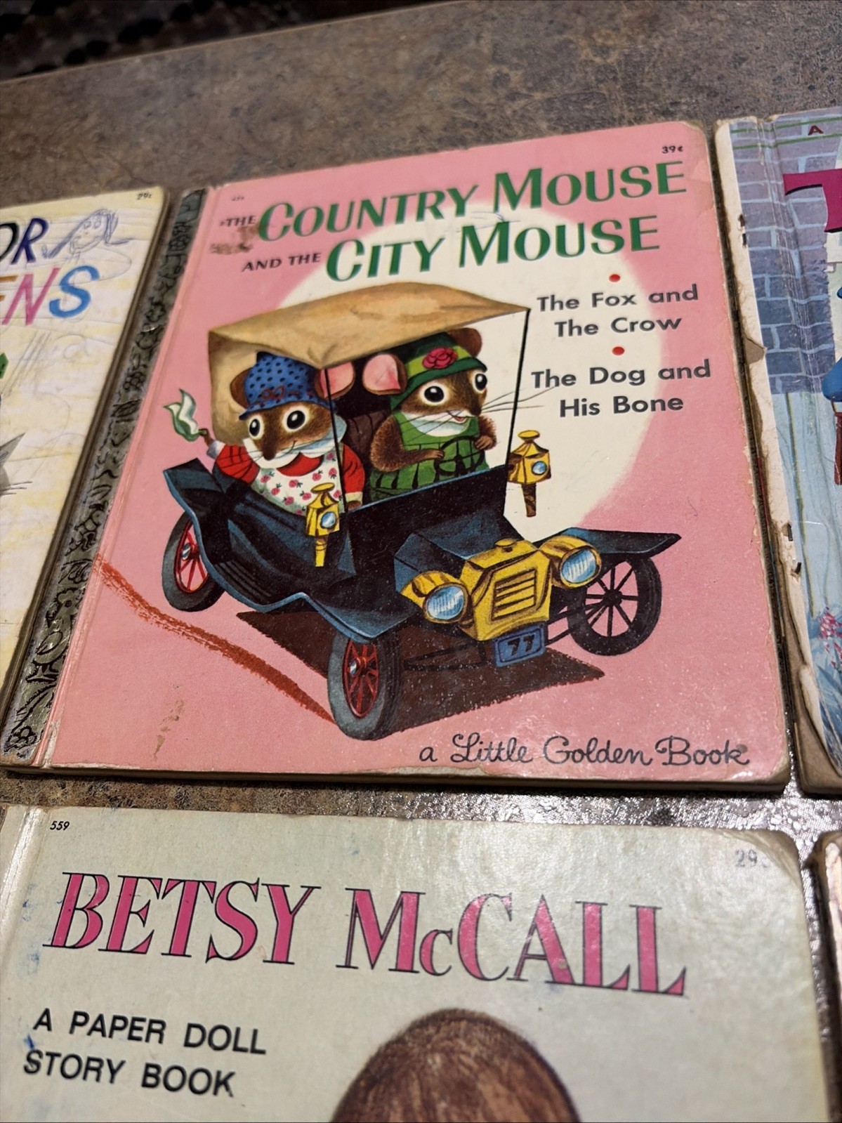 VTG LITTLE GOLDEN BOOKS LOT OF 8 Hardcover BOOKS