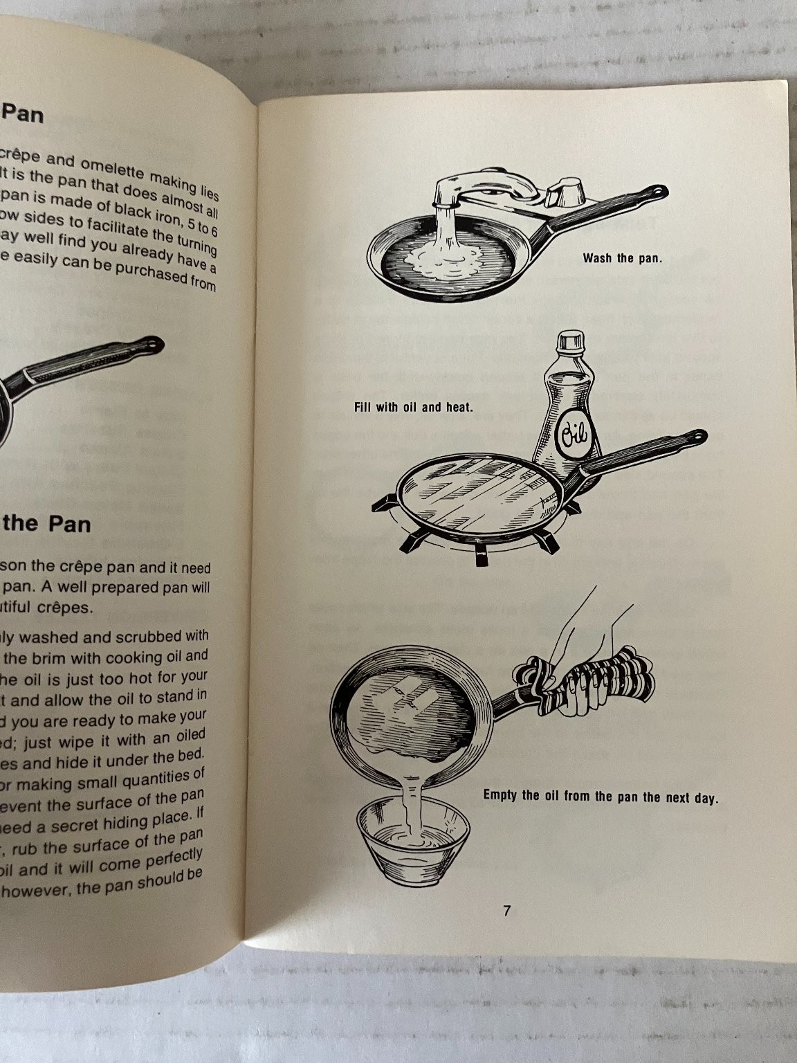 Crêpes & Flaming Desserts Irena Chalmers 1976 Cookbook French Cuisine Potpourri