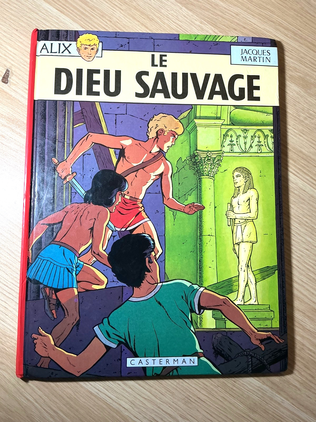 Les Aventures d’Alix, bande dessinée 4-Book French Hardcover Vintage