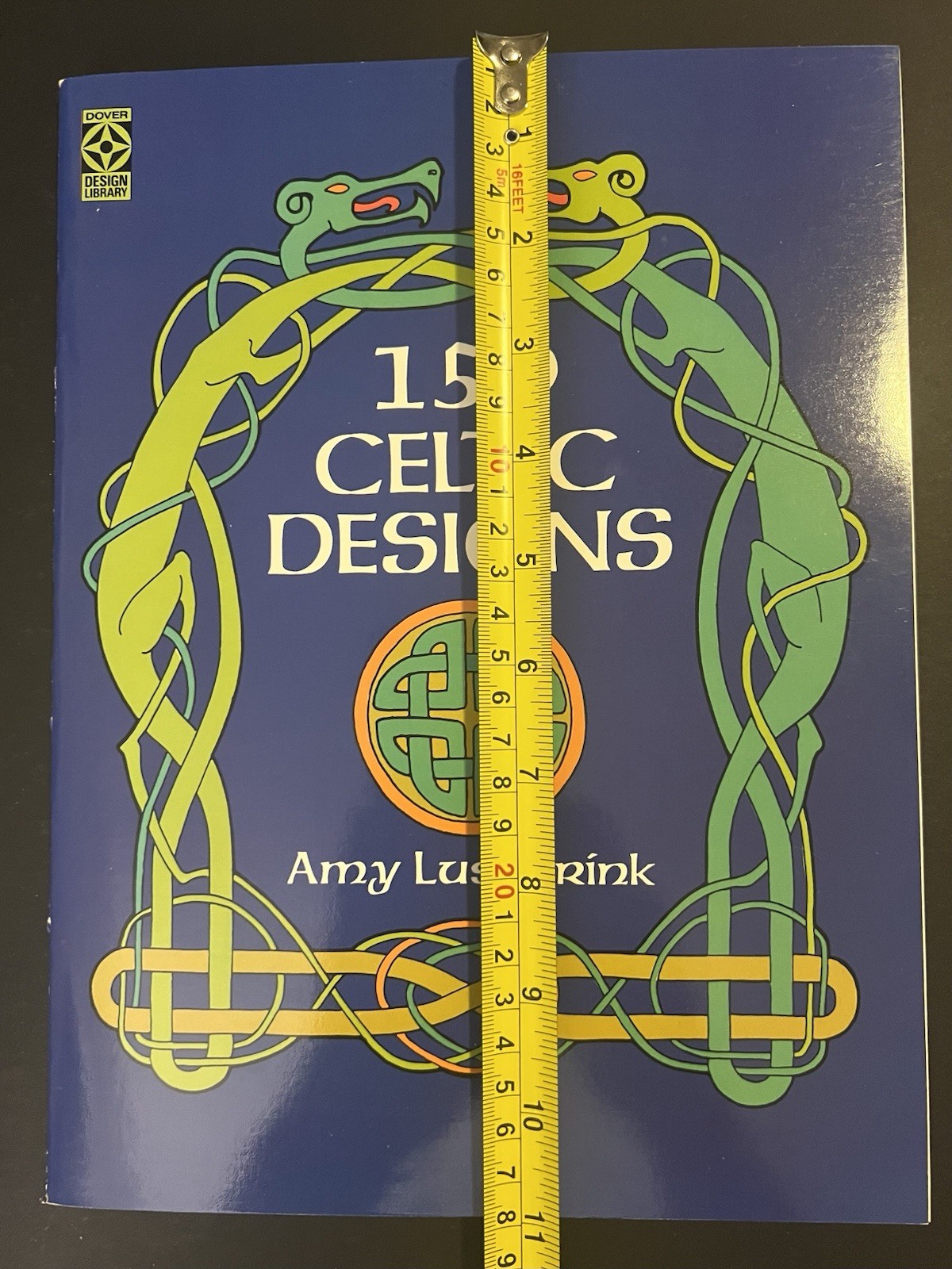 ‘159 Celtic Designs’ by Amy Lusebrink (1988 Dover Design) Free Shipping